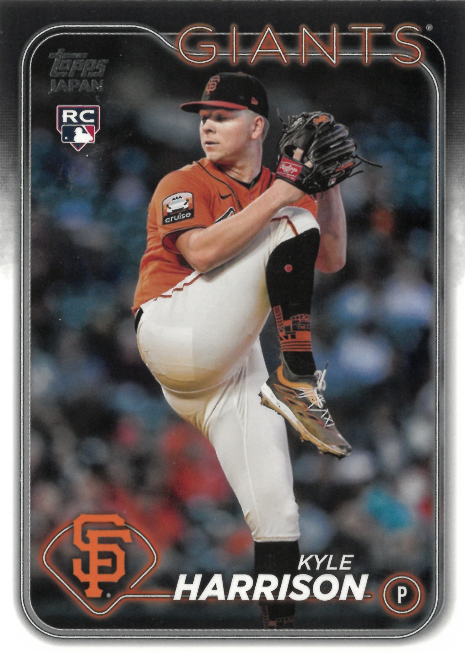 2024 Topps JAPAN "Kyle Harrison" RC #186