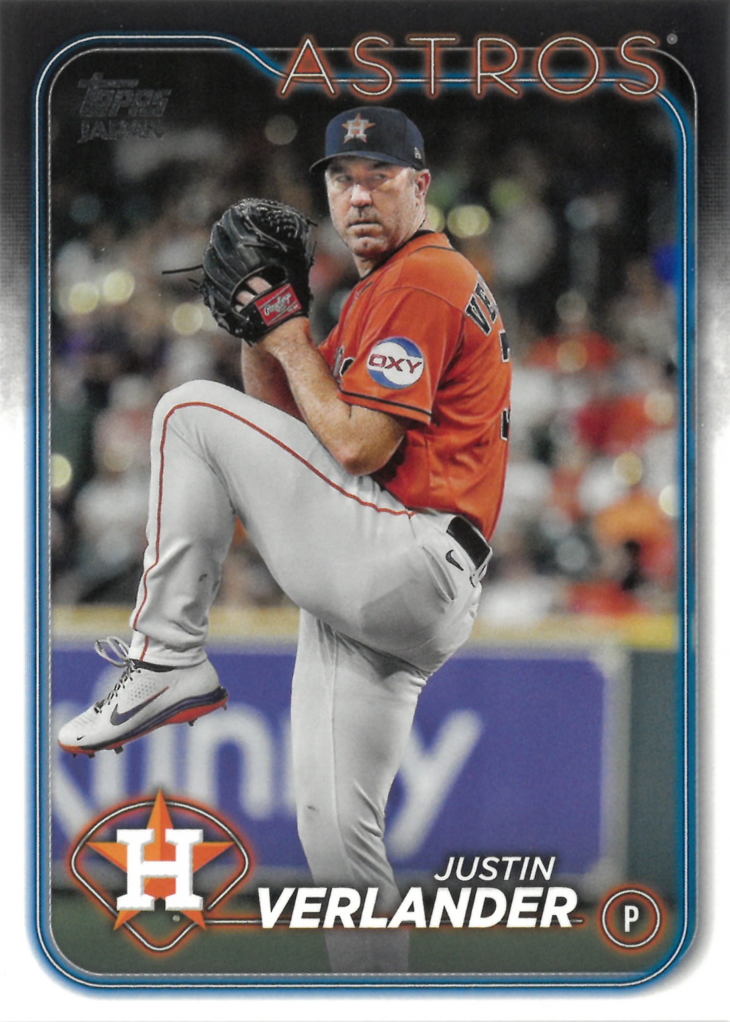 2024 Topps JAPAN "Justin Verlander" #180