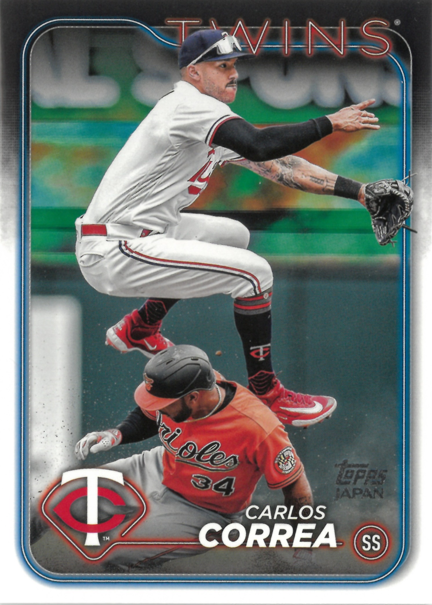 2024 Topps JAPAN "Carlos Correa" #176