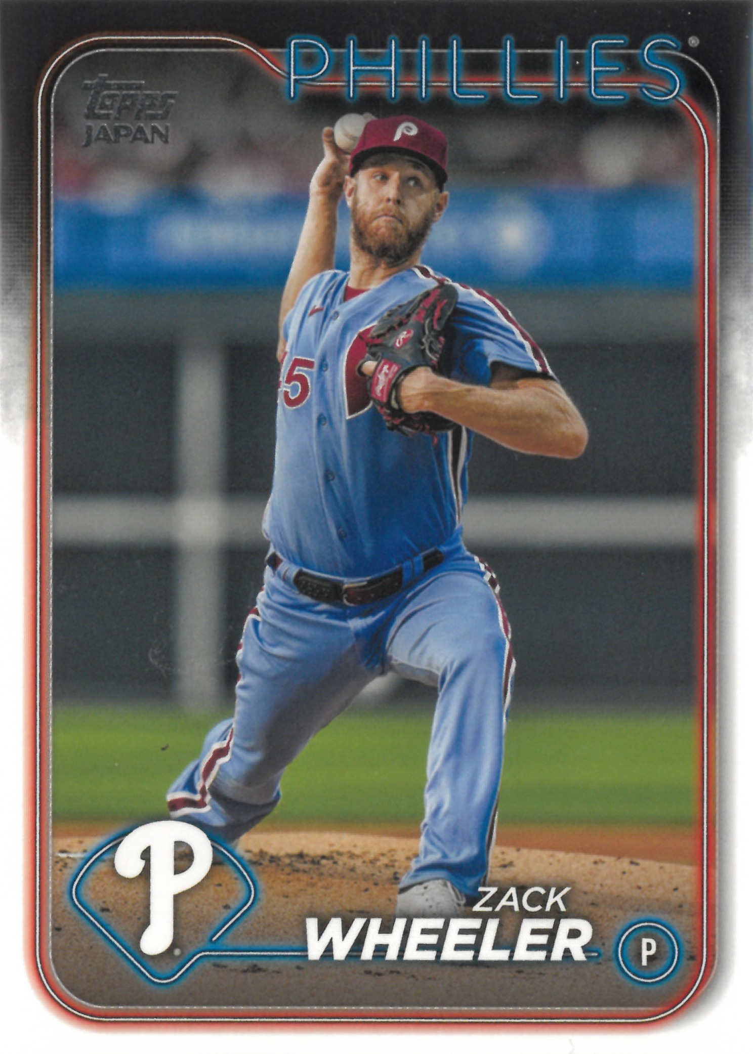 2024 Topps JAPAN "Zack Wheeler" #155