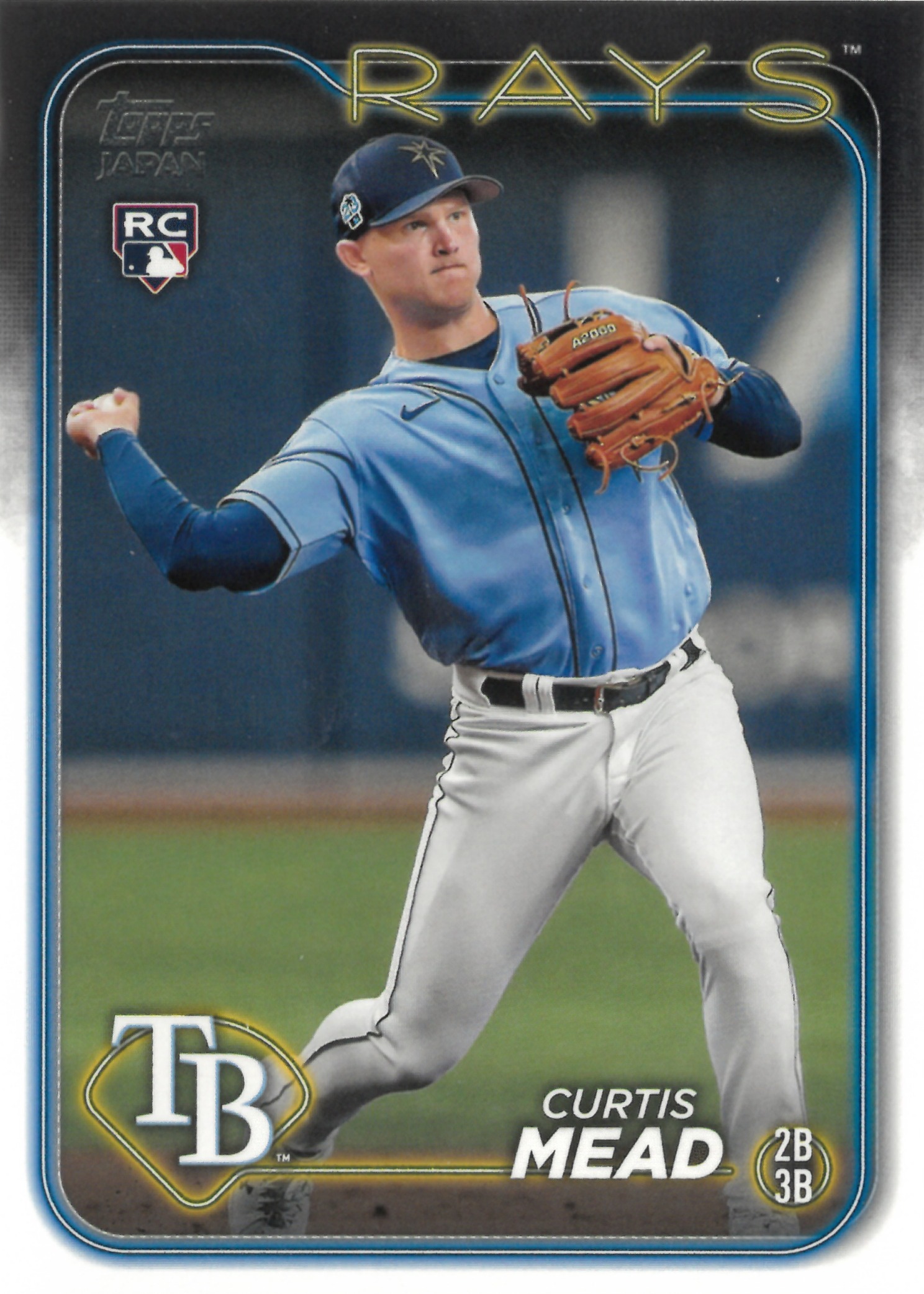 2024 Topps JAPAN "Curtis Mead" RC #151