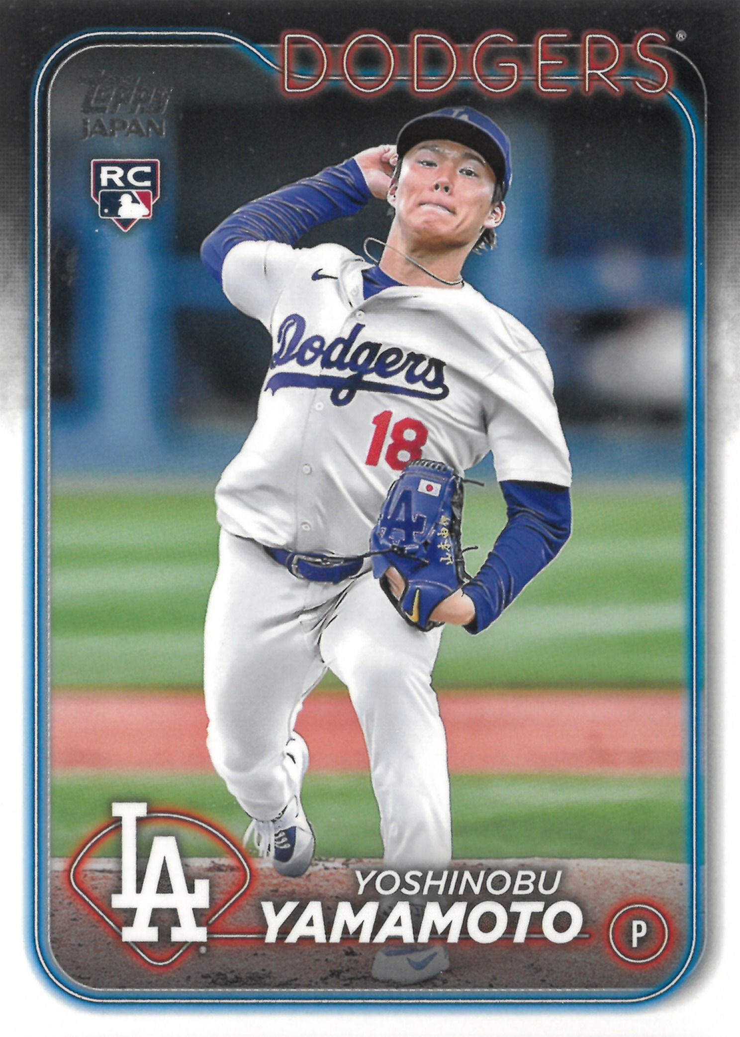 2024 Topps JAPAN "Yoshinobu Yamamoto" RC #150