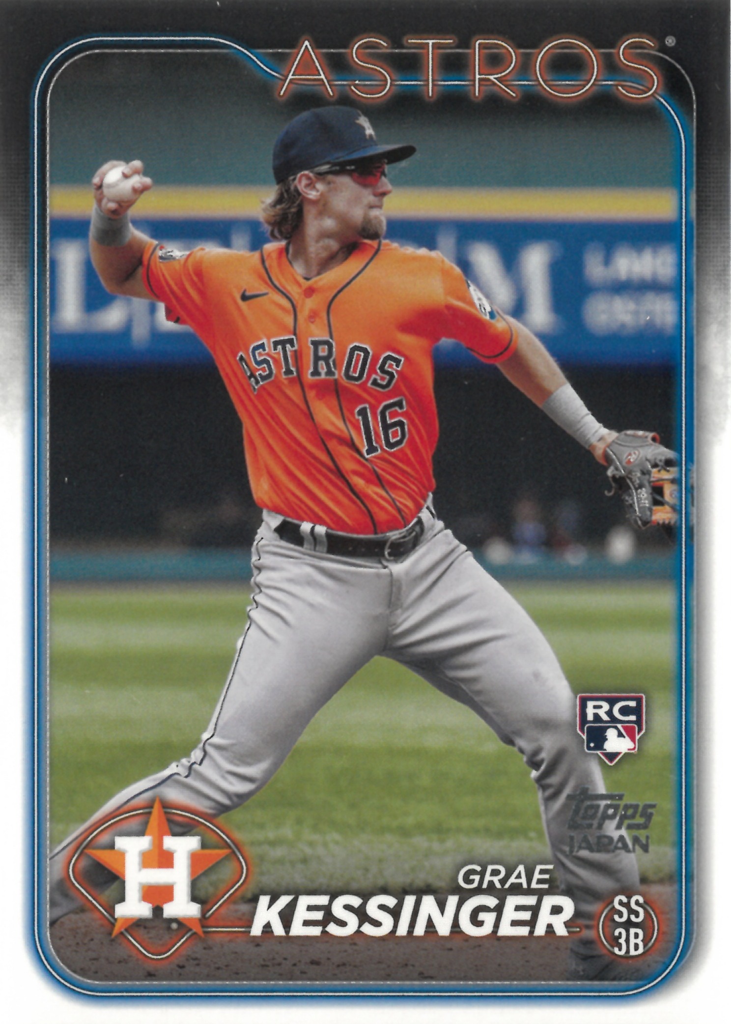 2024 Topps JAPAN "Grae Kessinger" RC #131