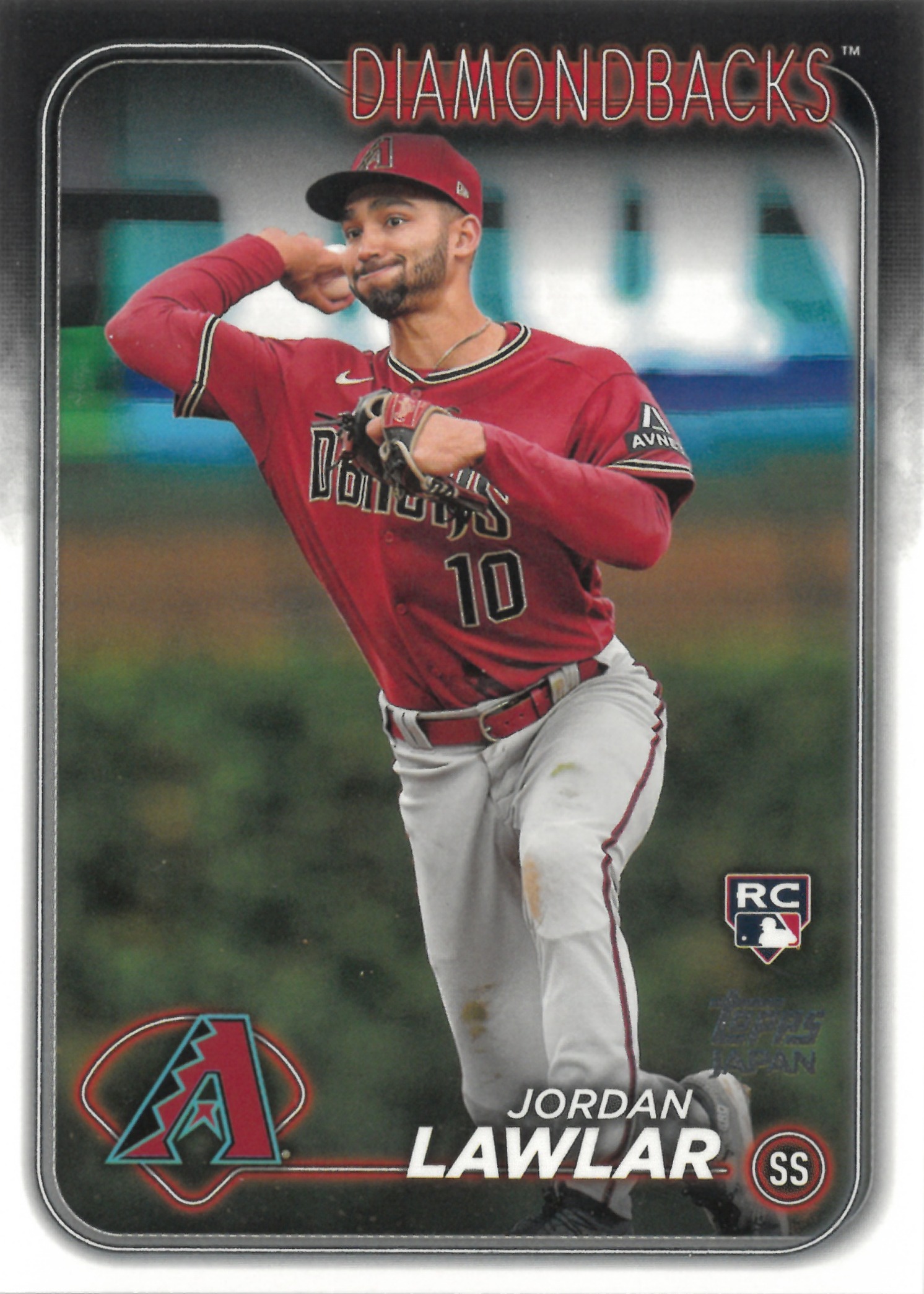 2024 Topps JAPAN "Jordan Lawlar" RC #78