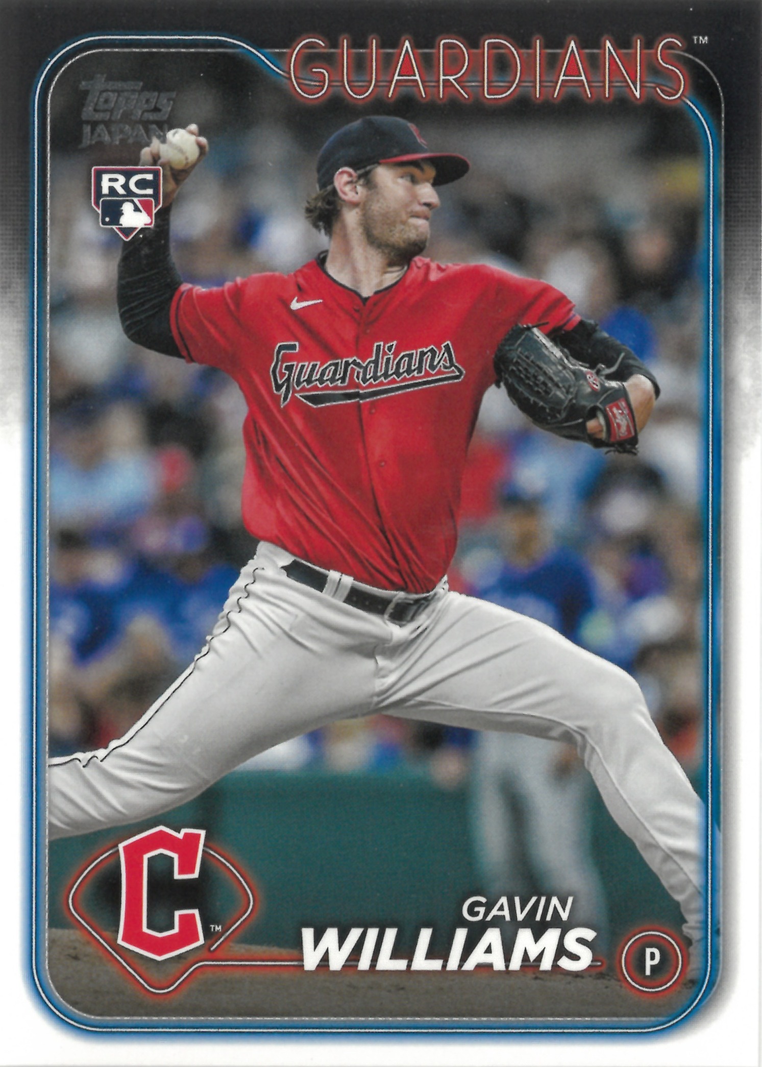 2024 Topps JAPAN "Gavin Williams" RC #60