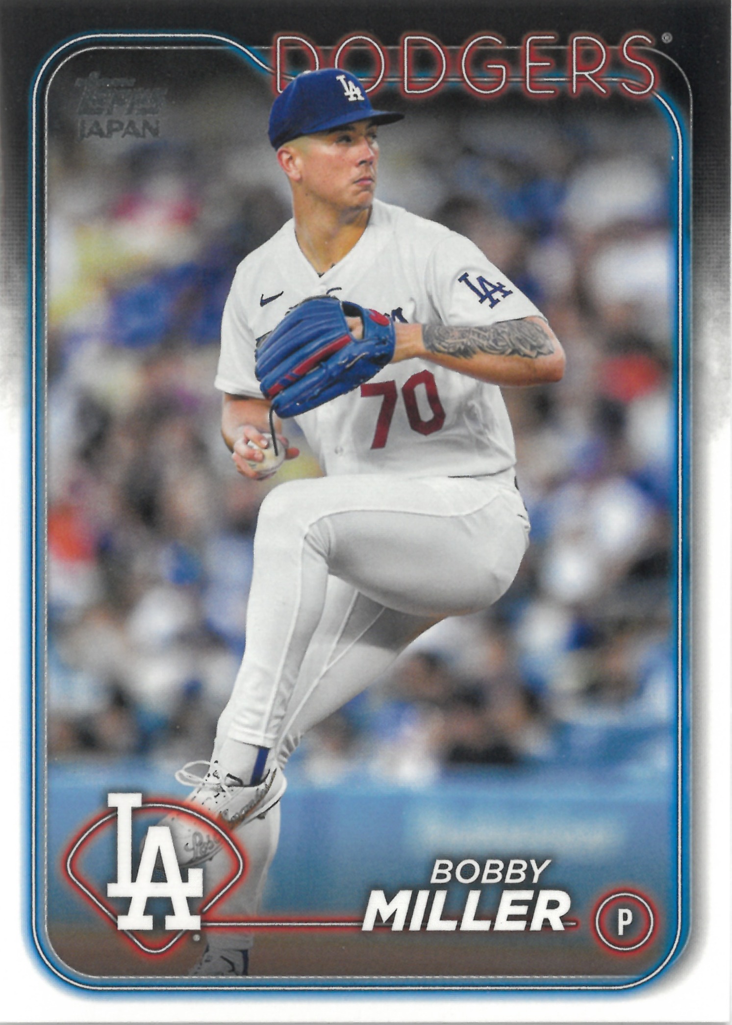 2024 Topps JAPAN "Bobby Miller" #58