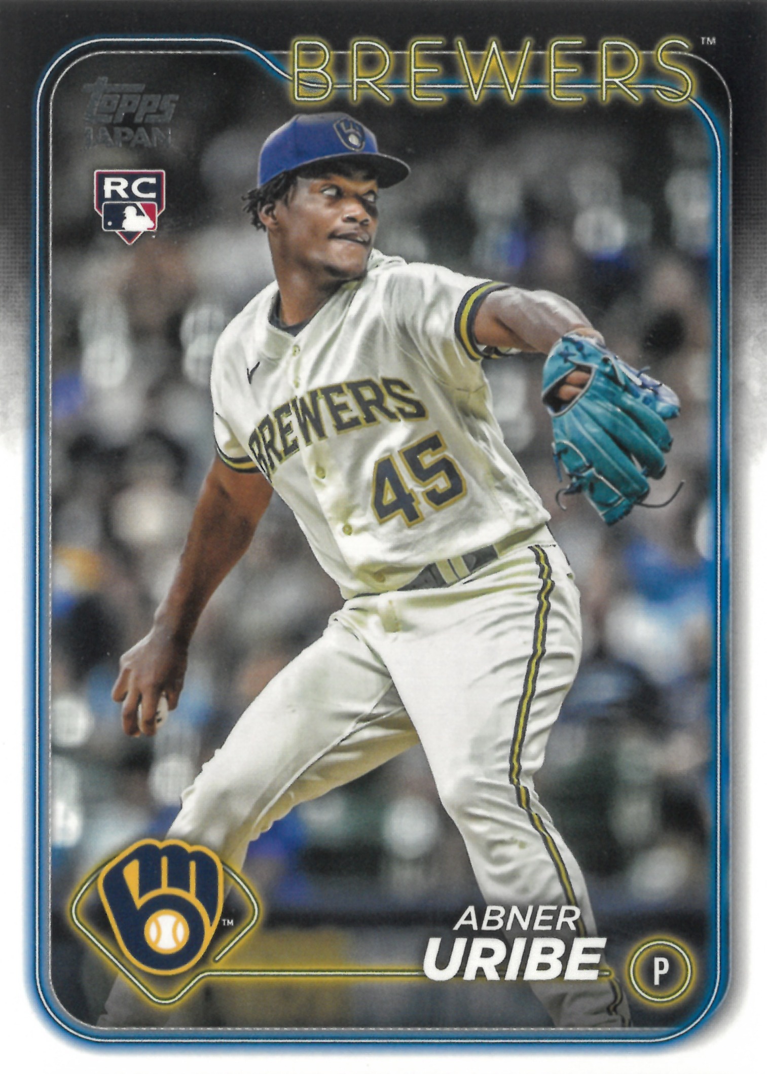 2024 Topps JAPAN "Abner Uribe" RC #42