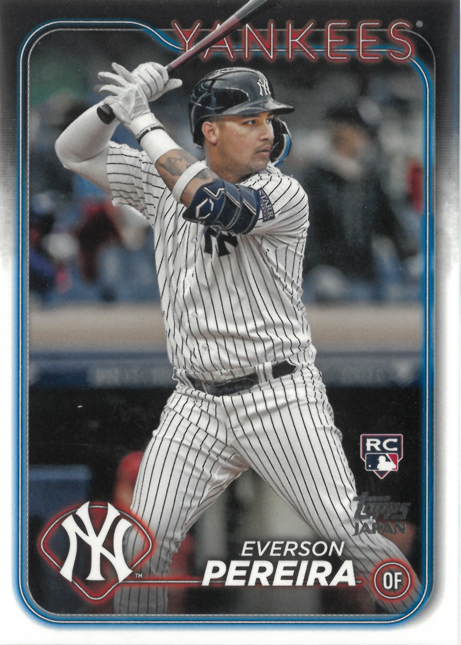 2024 Topps JAPAN "Everson Pereira" RC #20