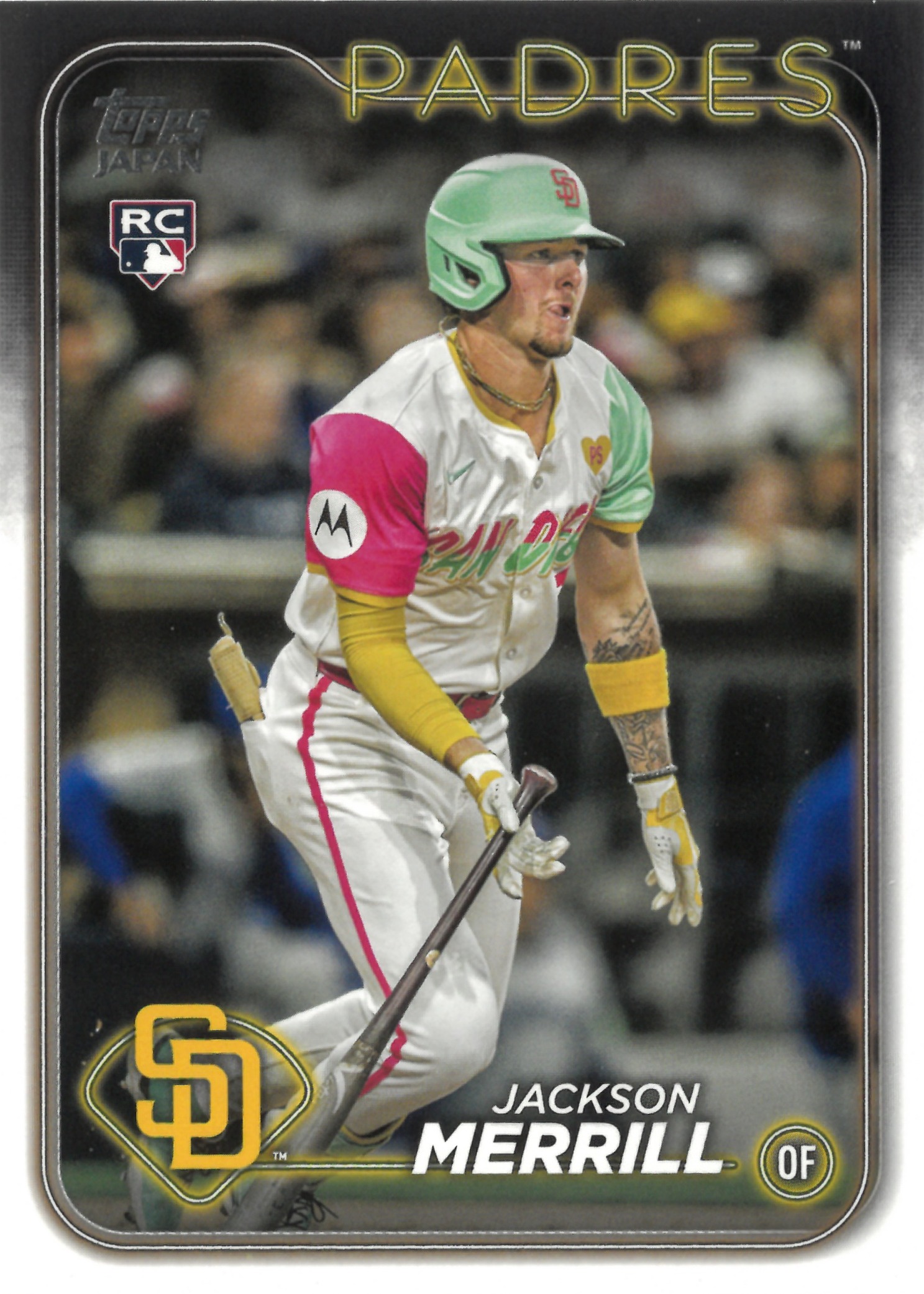 2024 Topps JAPAN "Jackson Merrill" RC #18