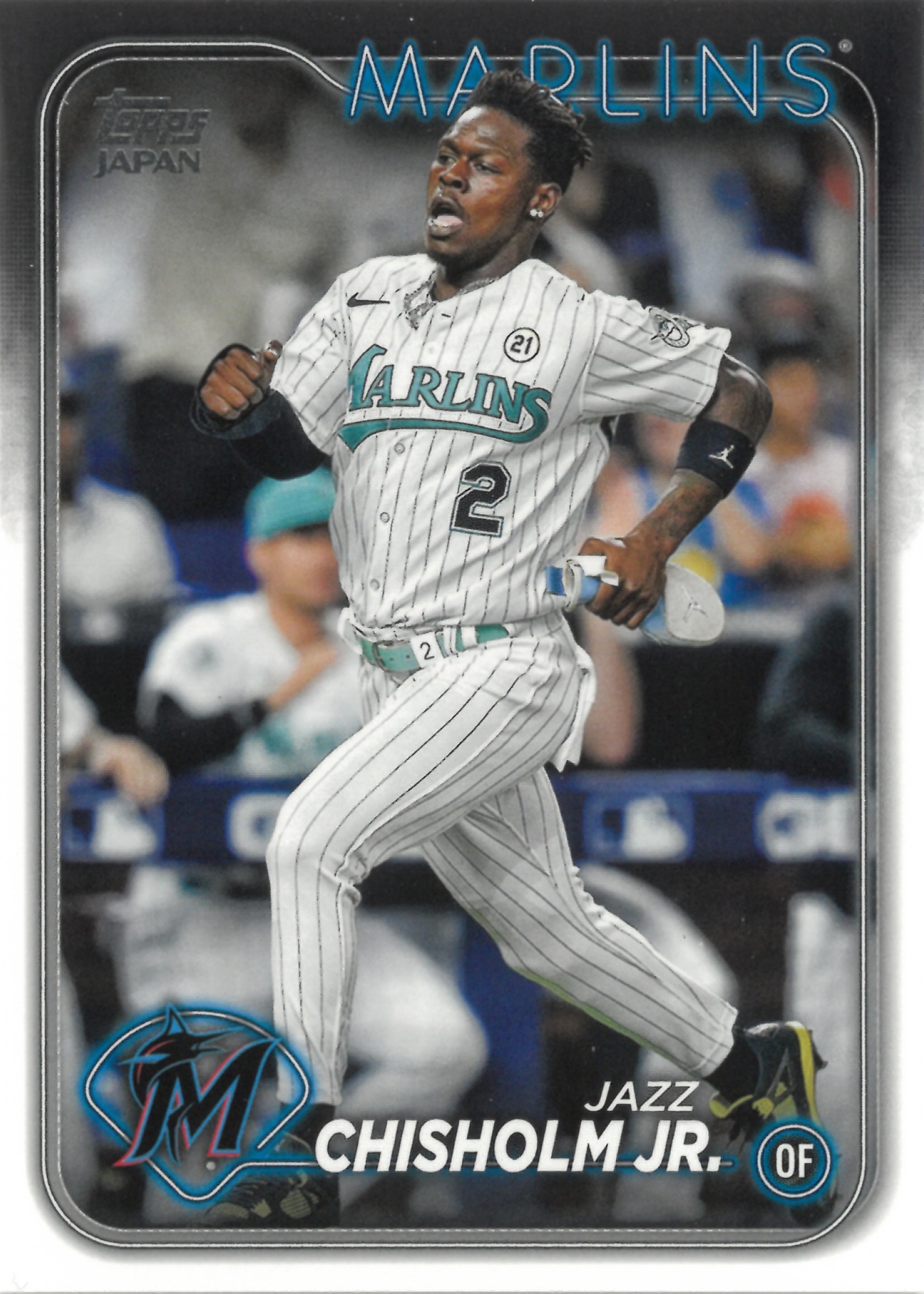 2024 Topps JAPAN "Jazz Chisholm Jr." #13
