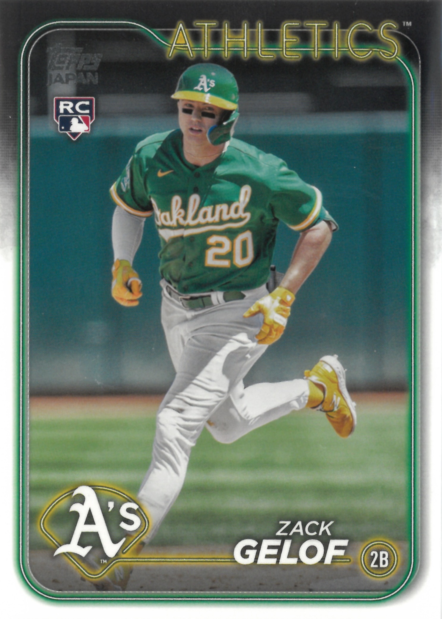 2024 Topps JAPAN "Zack Gelof" RC #11