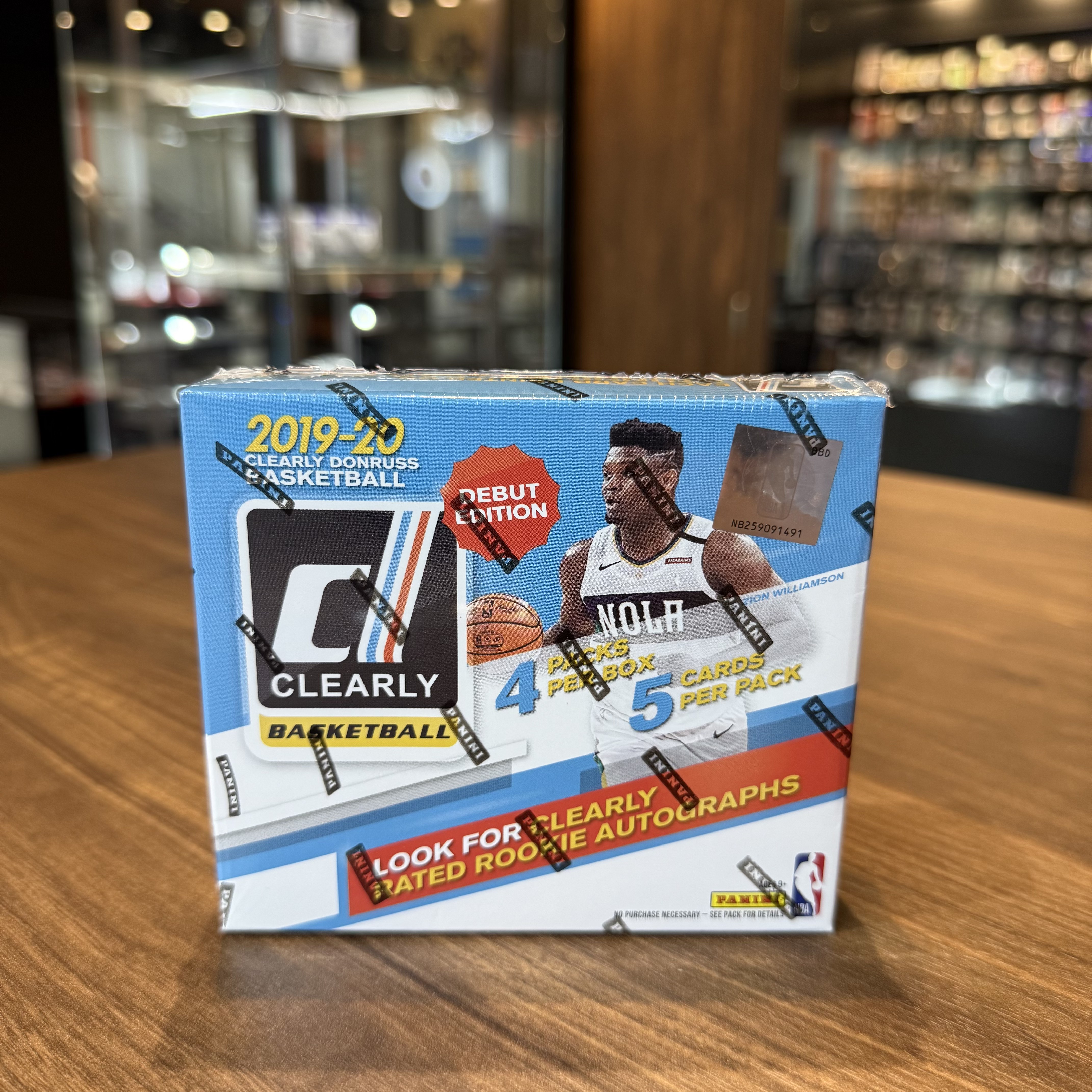 2019-20 PANINI Clearly Donruss Basketball Hobby Box