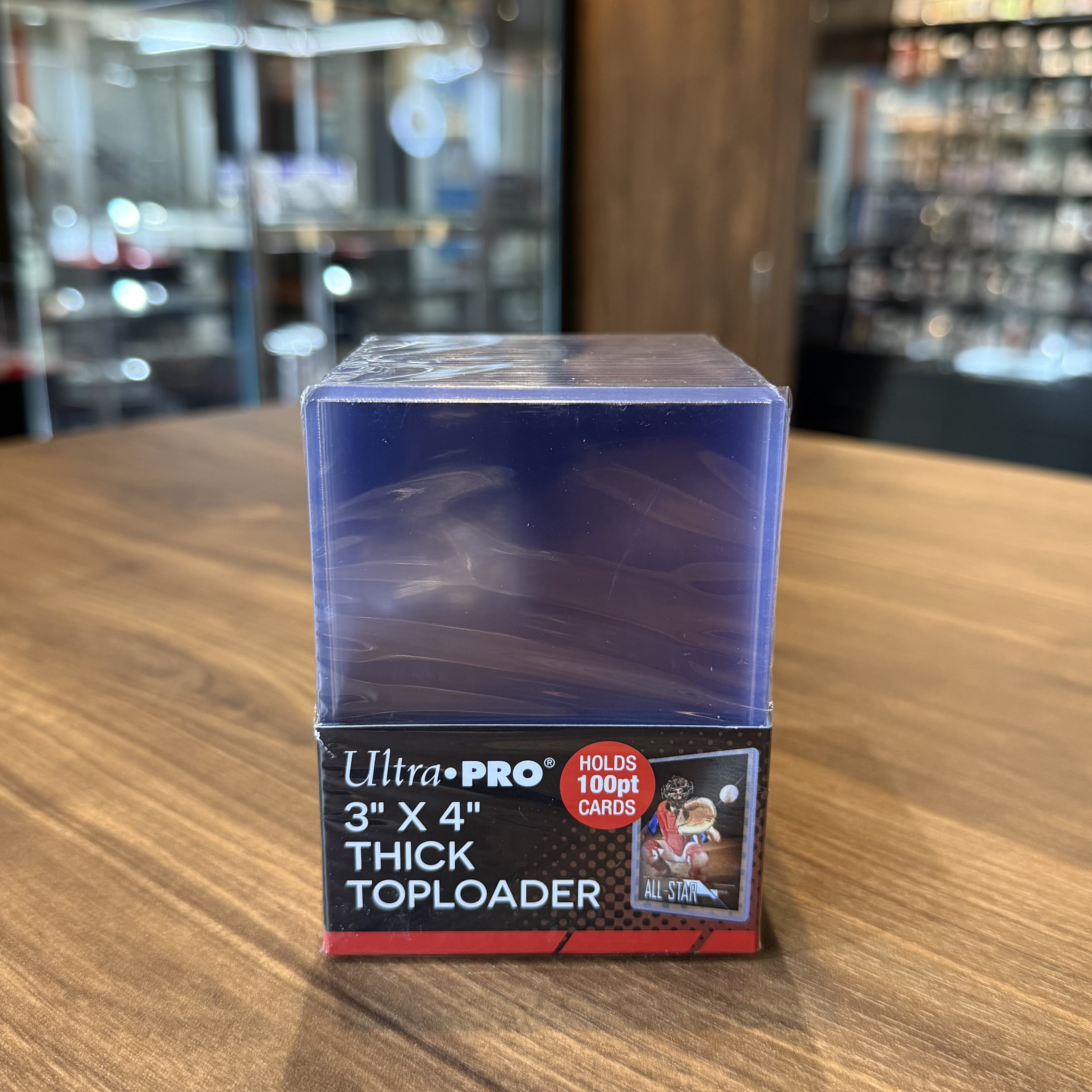 Ultra PRO トップローダー【100pt】クリア 3" x 4"【25枚入り】