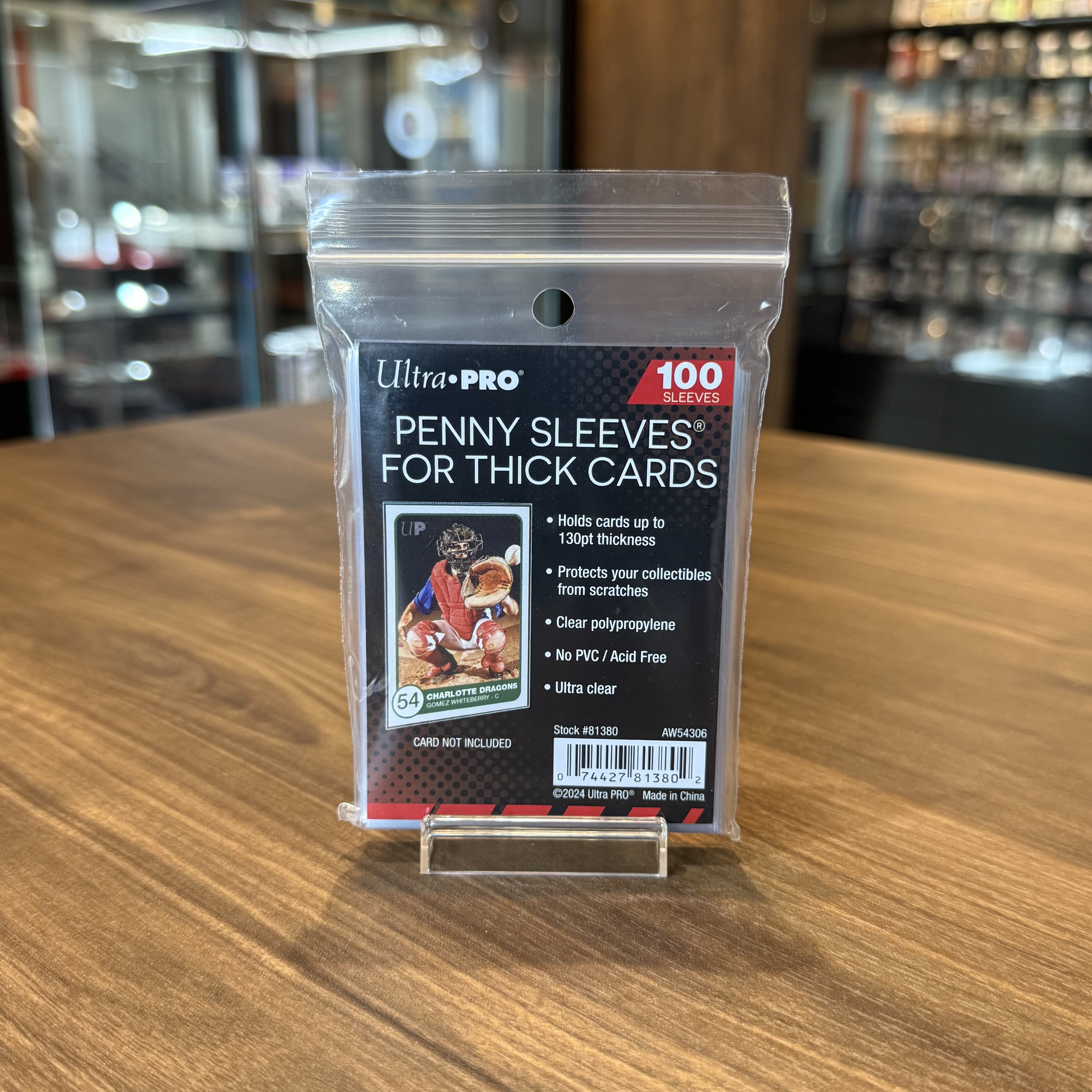 Ultra PRO カードスリーブ 通常サイズ用 厚型スリーブ【130pt】【100枚入り】