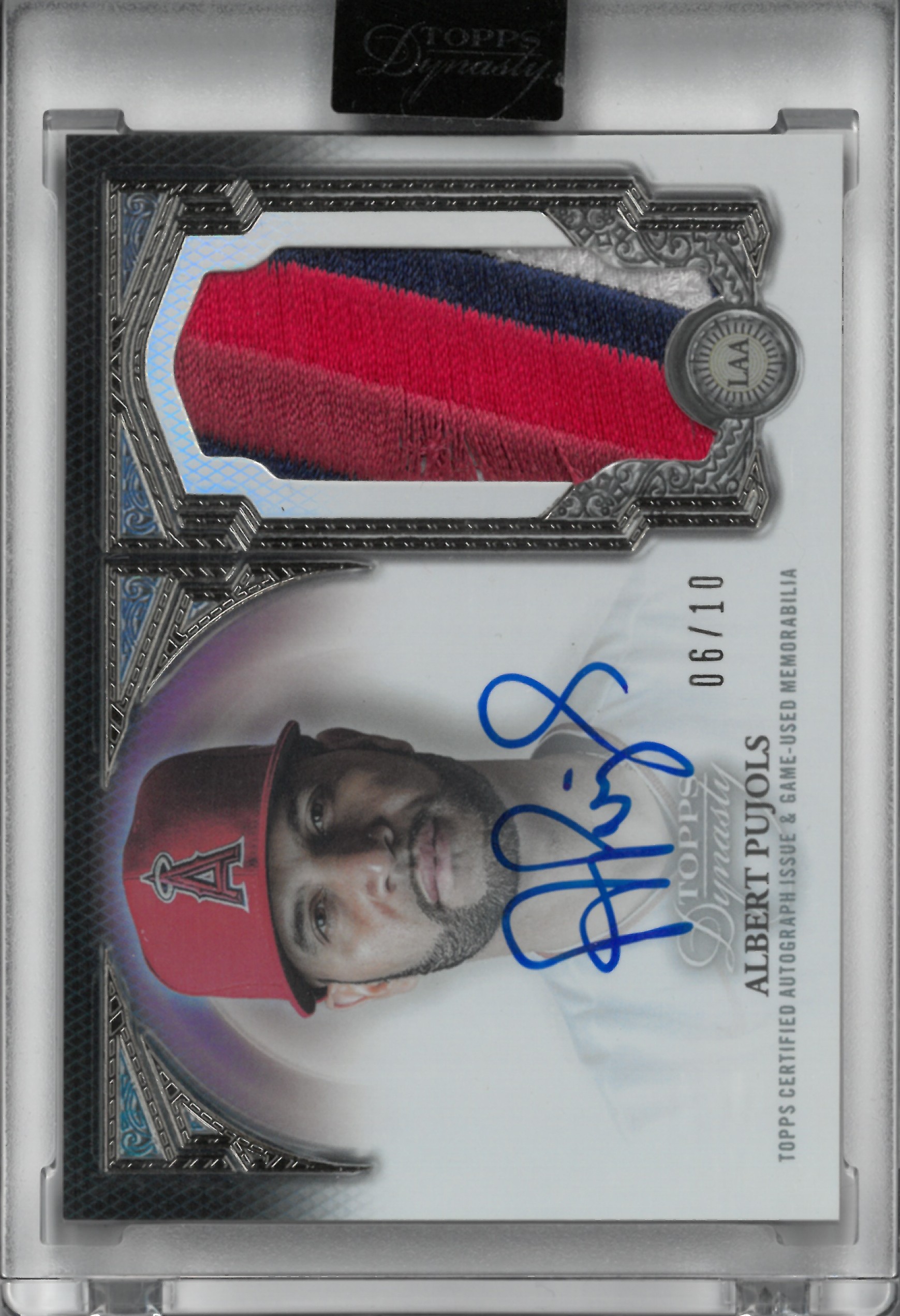 2023 Topps Dynasty ”Albert Pujols” Relic Auto【06/10】#DAP-AP2(アルバート・プホルス)