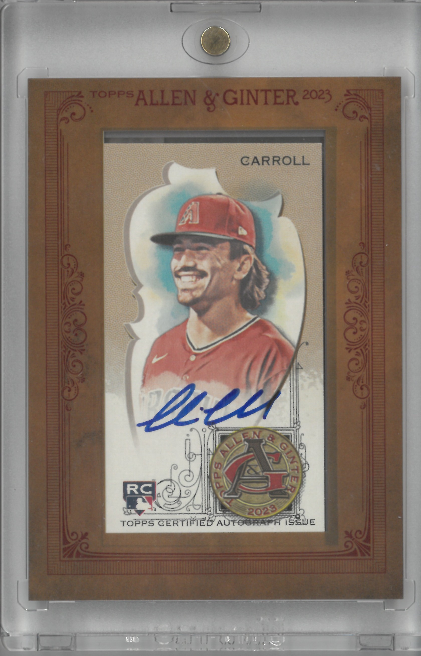 2023 Topps ALLEN&GINTER "Corbin Carroll" Auto #MA-CC(コービン・キャロル)