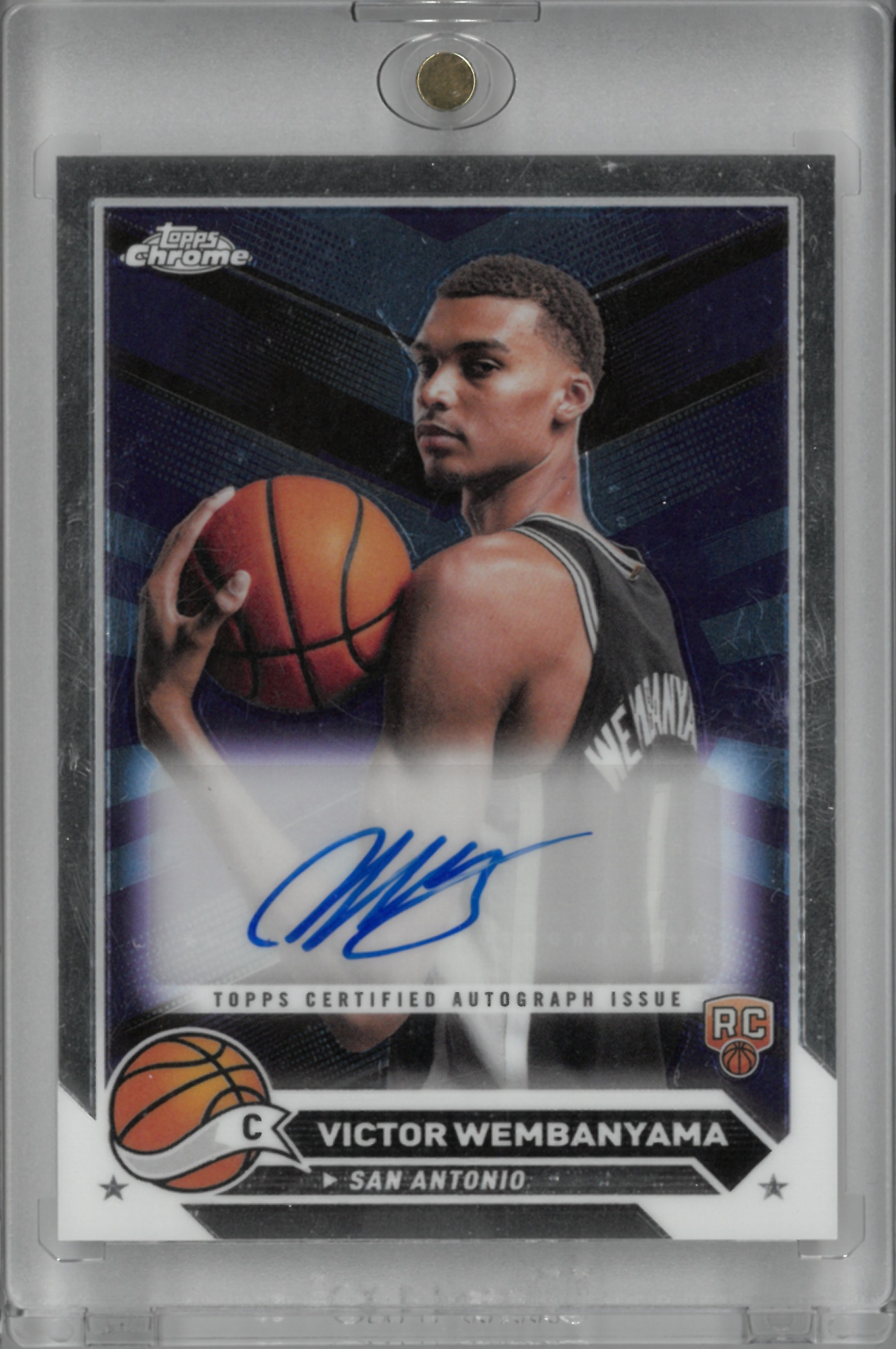2024 Topps Chrome "Victor Wembanyama" Auto #CG-VW(ビクター・ウェンバンヤマ)