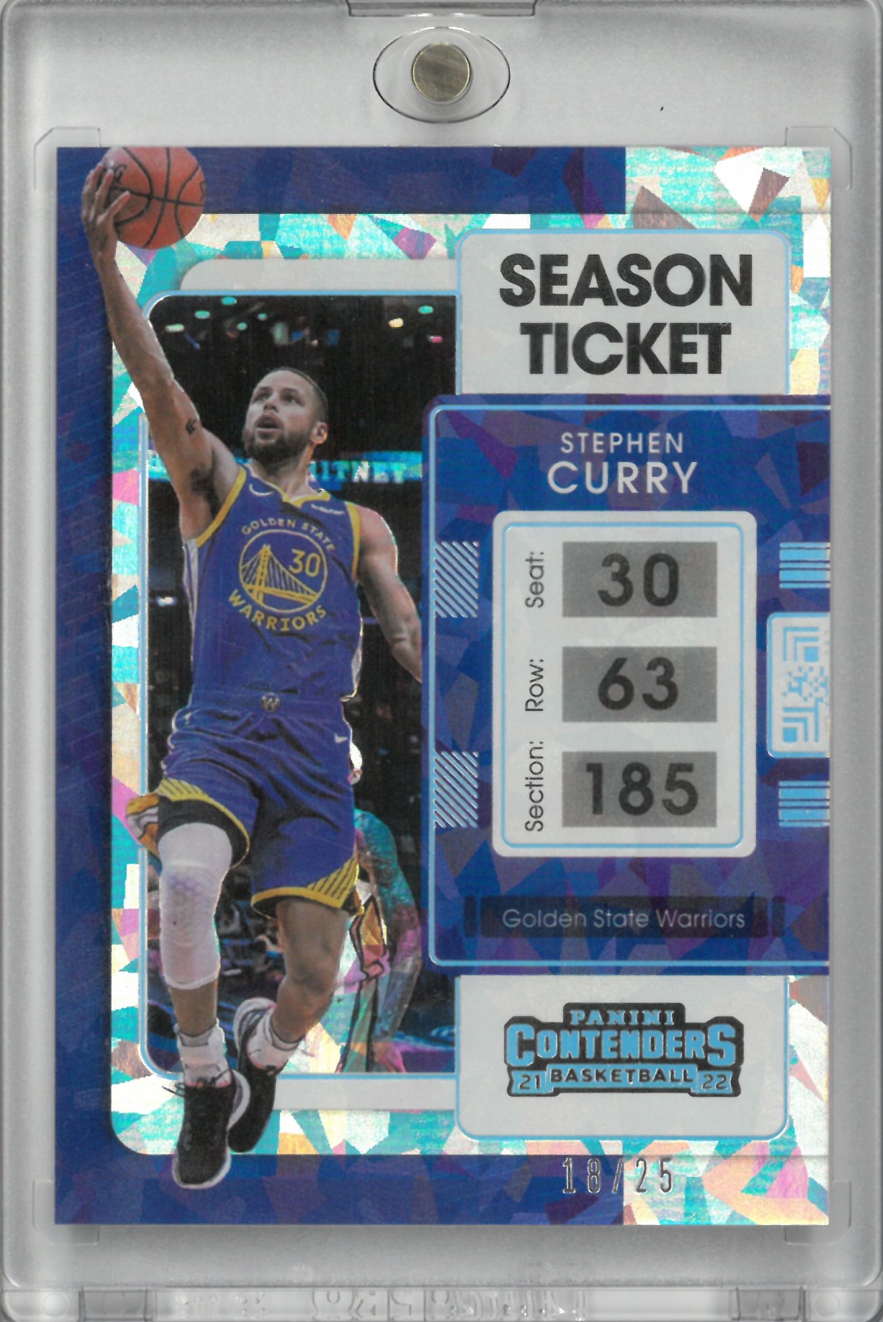 2021-22 PANINI CONTENDERS "Stephen Curru"【18/25】No.10(ステフィン・カリー)