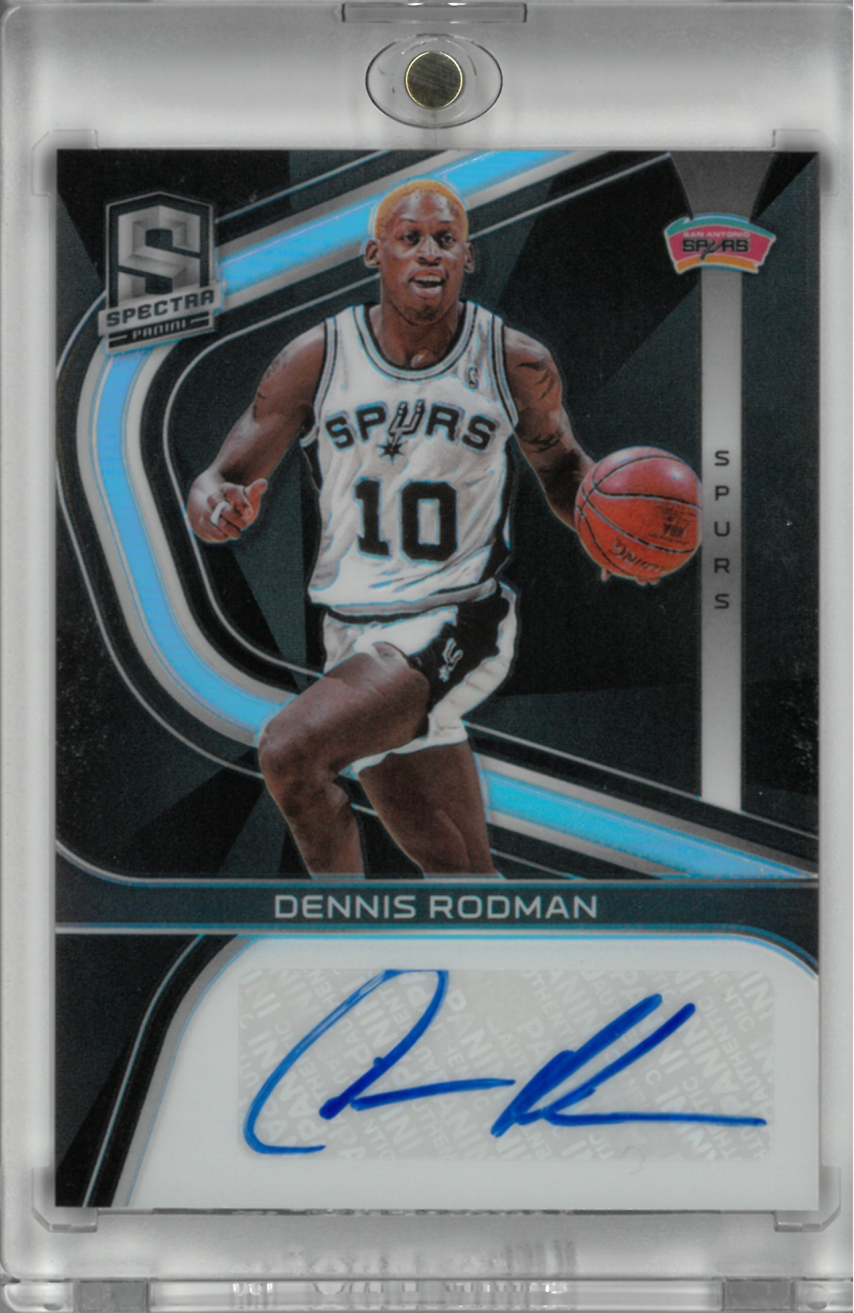 2019-20 PANINI SPECTRR "Dennis Rodmen" Auto【17/99】No.S-DRM(デニス・ロッドマン)