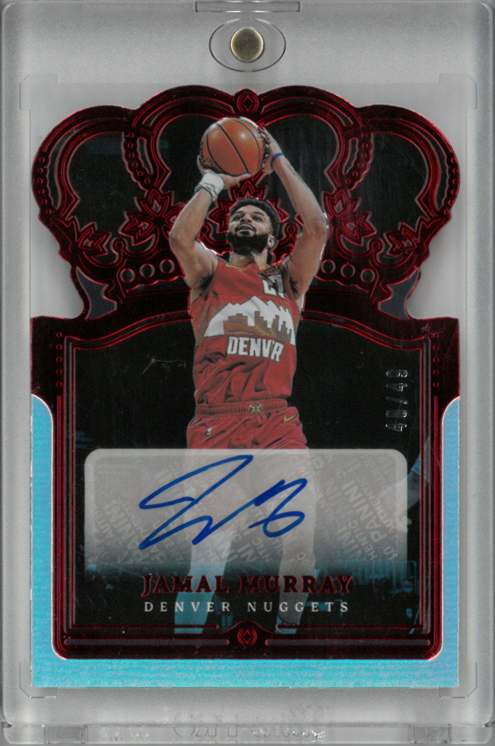 2021-22 PANINI CROWN ROYALE ”Jamal Murray” Auto【48/49】No.CA-JMY(ジャマール・マレー)