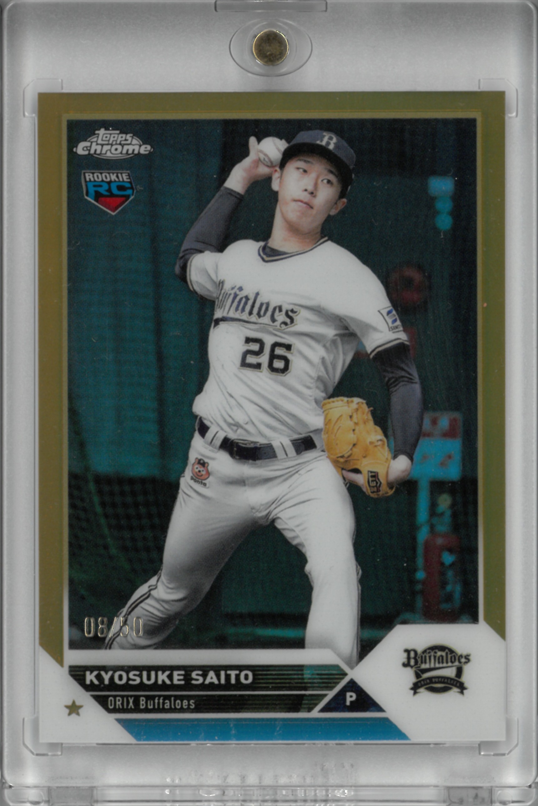 2023 Topps Chrome "Kyosuke Saito"【08/50】#88(齋藤 響介)
