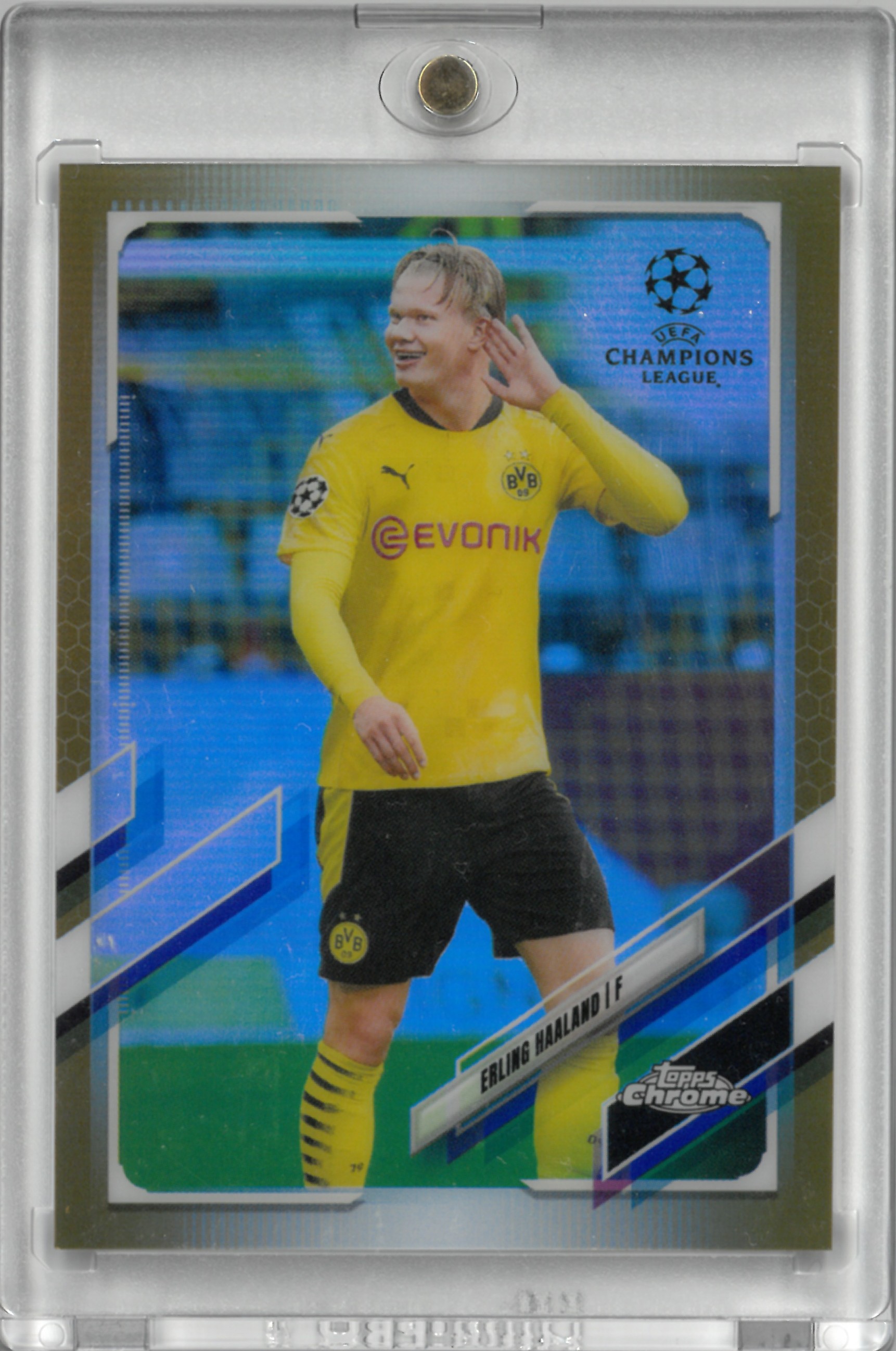 2021 Topps Chrome "Erling Haaland"【50/50】#49(アーリング・ハーランド)