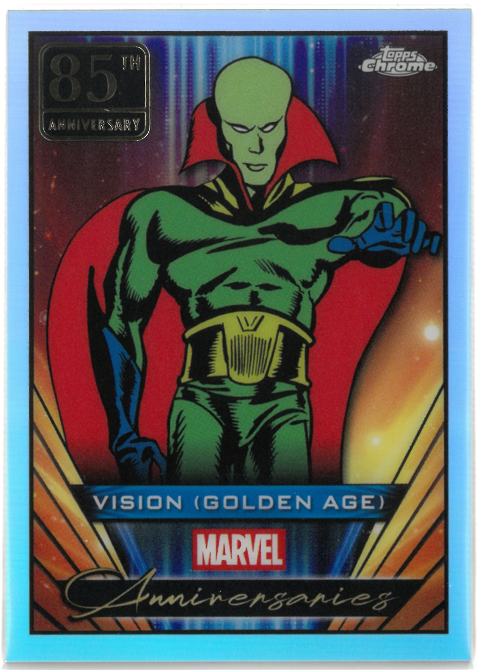 2025 Topps Chrome MARVEL ”Vision (Golden Age)" #MA-1(ビジョン)