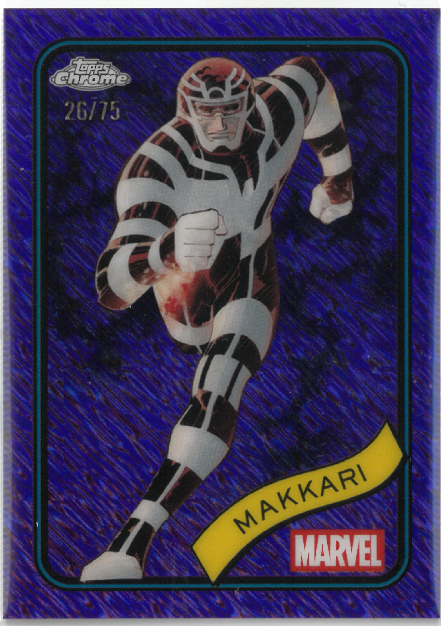 2025 Topps Chrome MARVEL "Makkari"【26/75】#114(マッカリ)