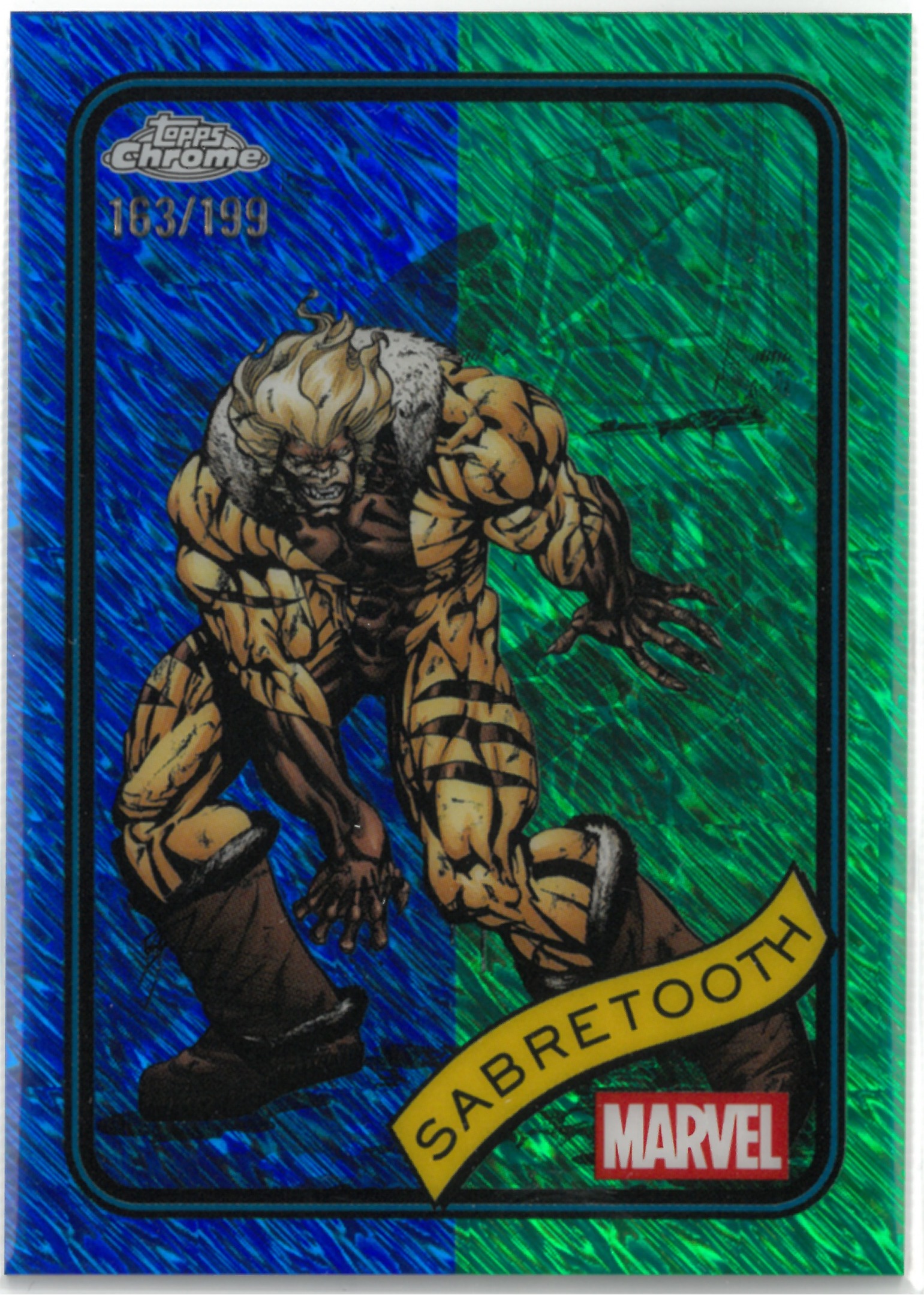 2025 Topps Chrome MARVEL "Sabretooth"【163/199】#92(セイバートゥース)