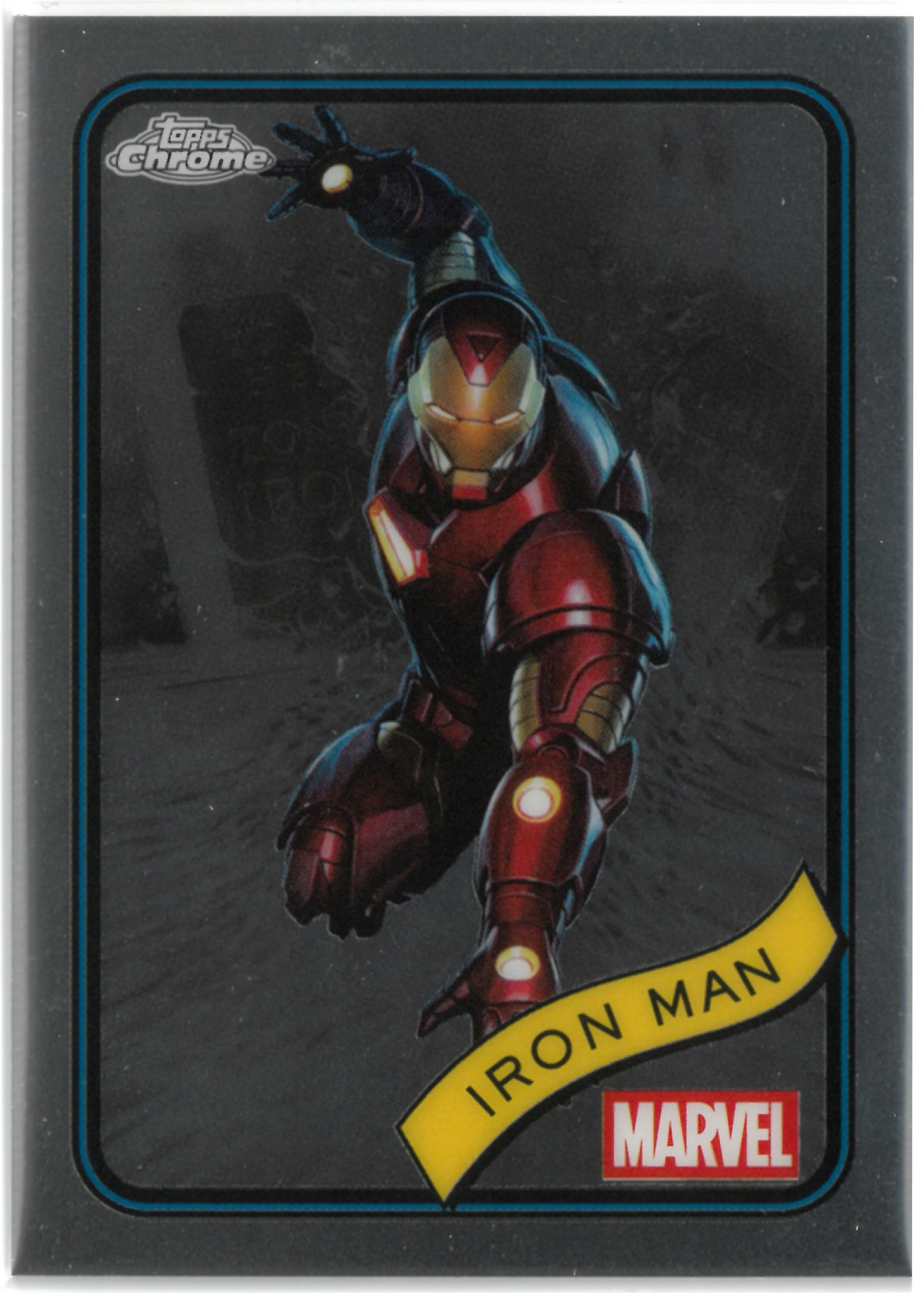 2025 Topps Chrome MARVEL "Iron Man" #1(アイアンマン)
