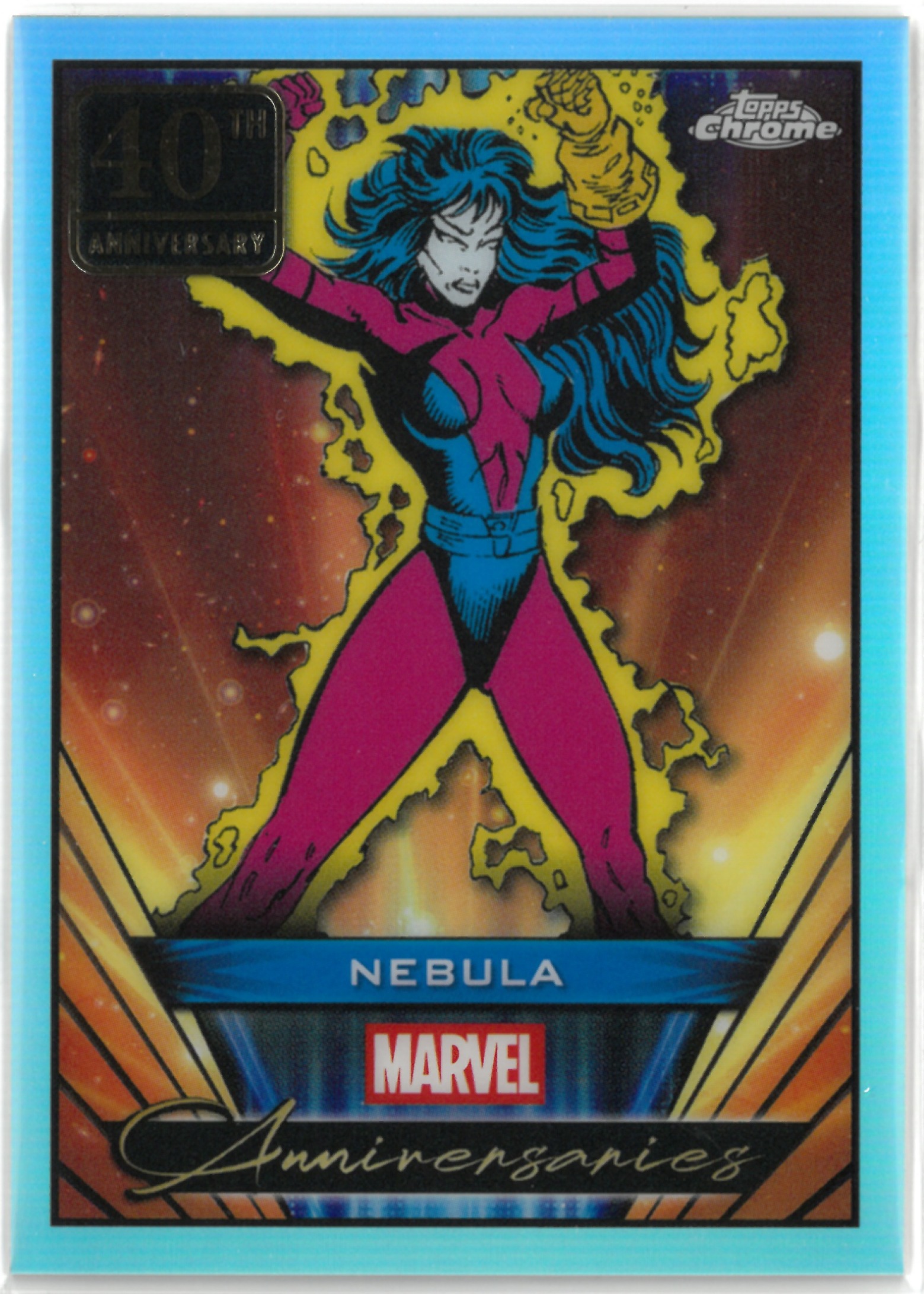 2025 Topps Chrome MARVEL "Nebula" #MA-22(ネビュラ)