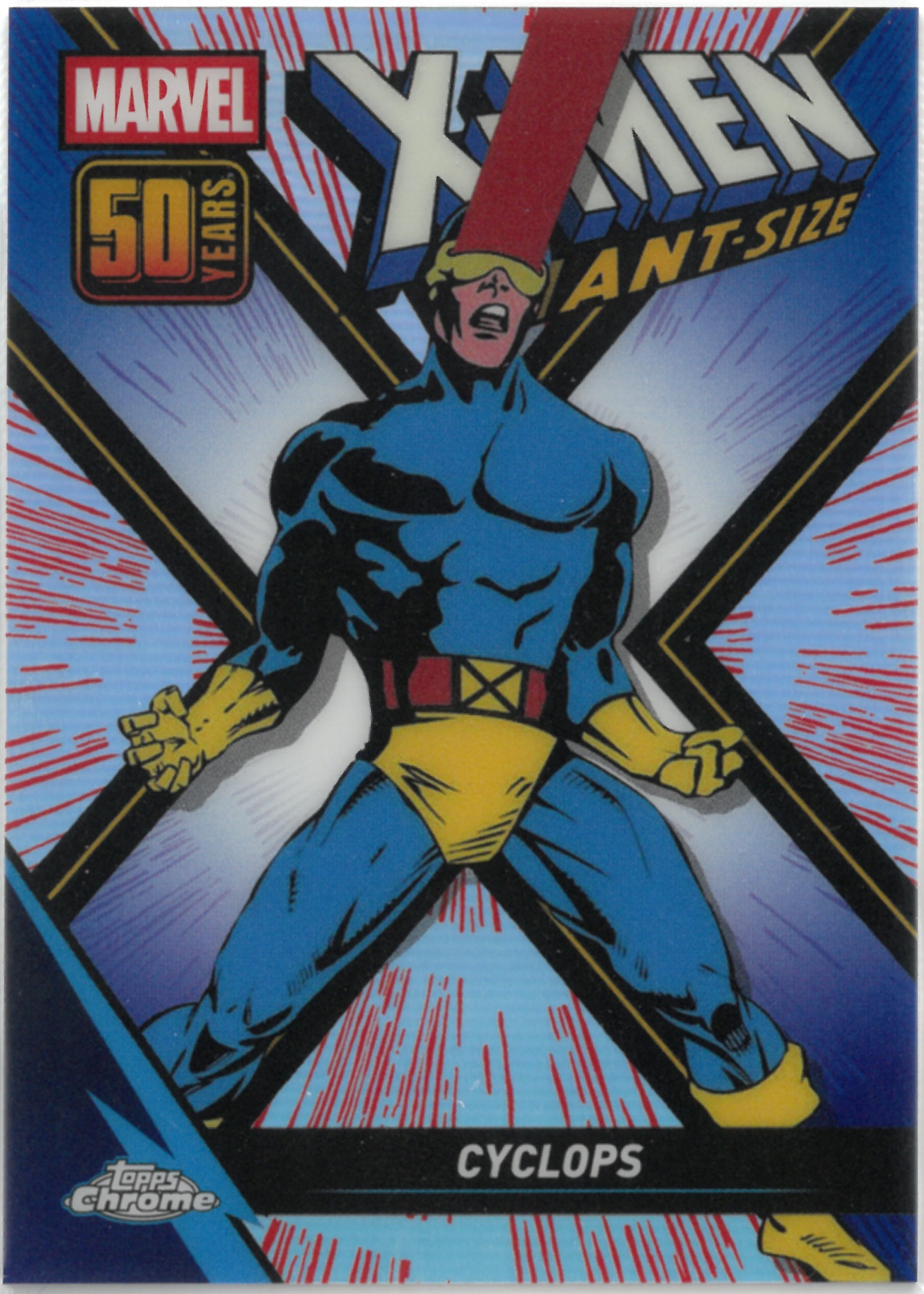 2025 Topps Chrome MARVEL "Cyclops" #XM-10(サイクロプス)