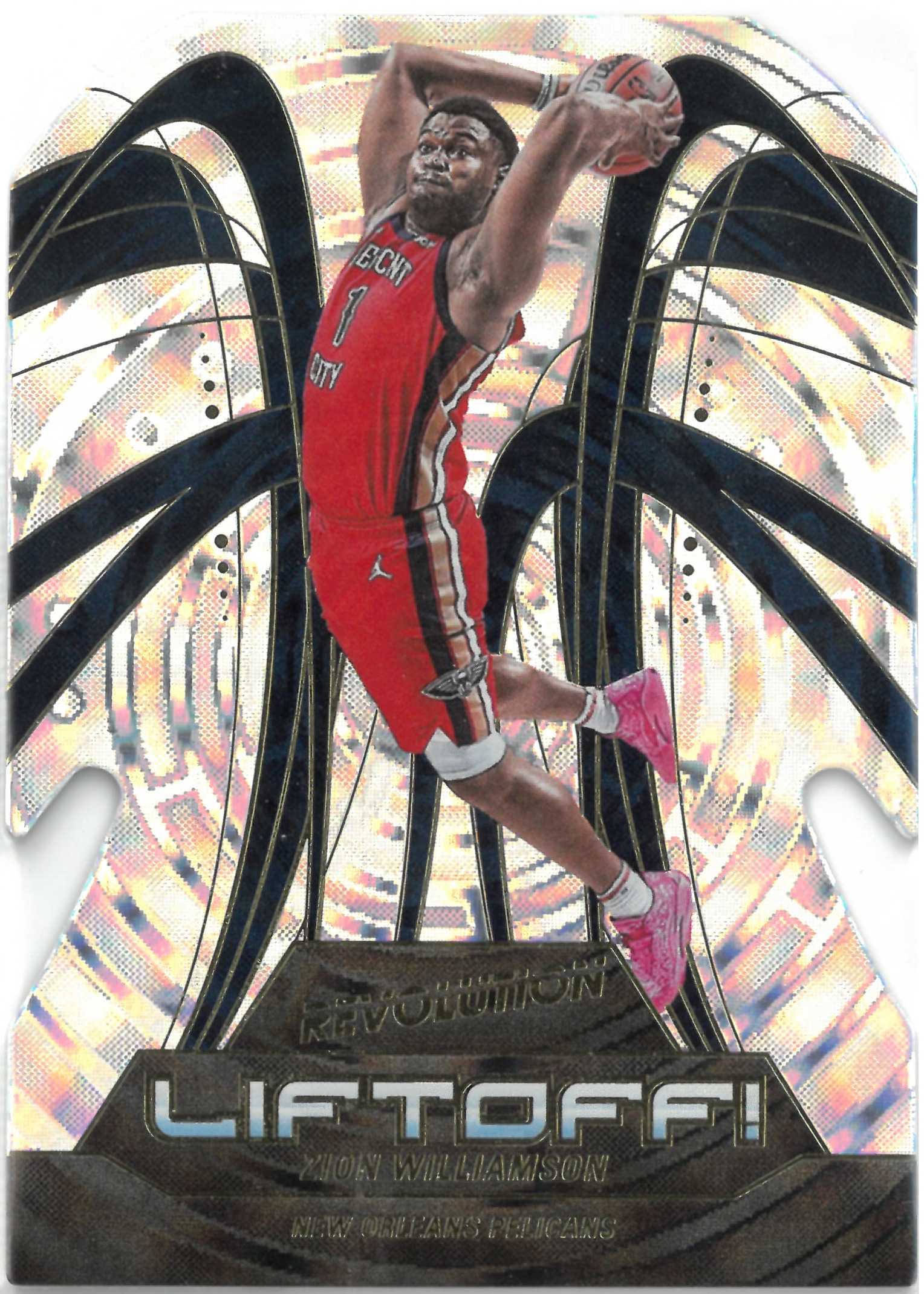 2024-25 PANINI REVOLUTION "Zion Williamson" Liftoff! Fractal No.9(ザイオン・ウィリアムソン)
