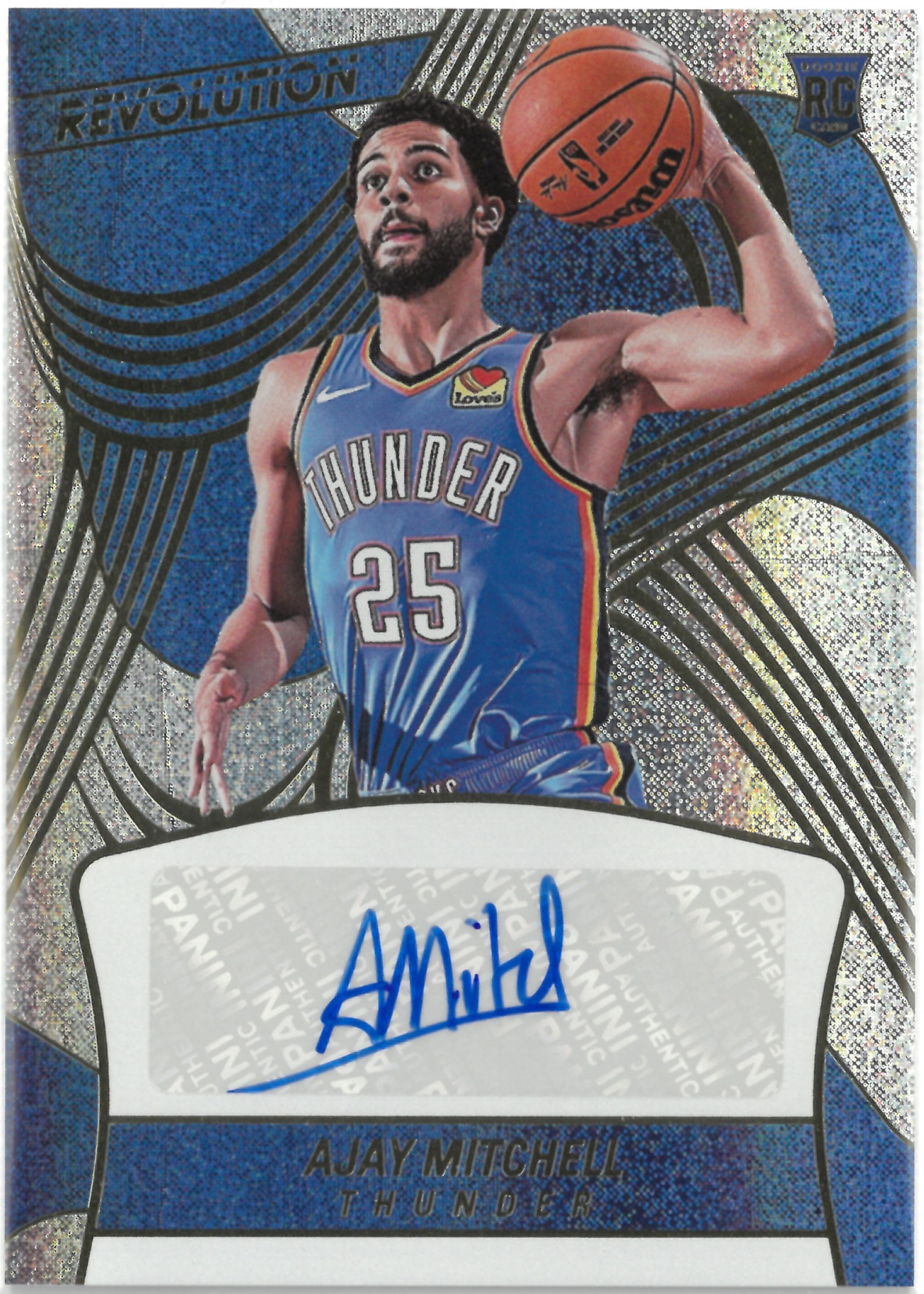 2024-25 PANINI REVOLUTION "Ajay Mitchell" Auto No.RA-AJY(アジェイ・ミッチェル)