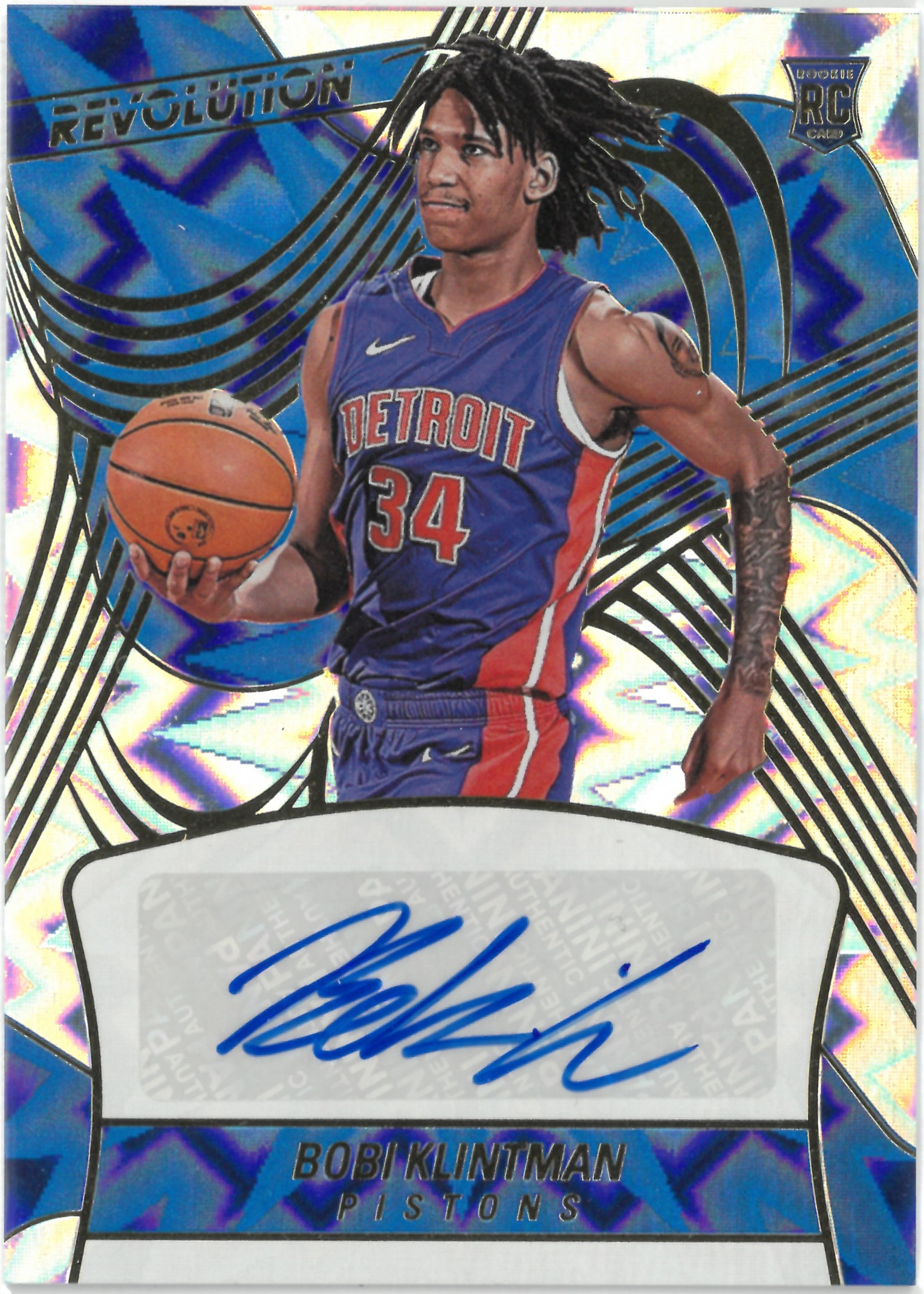 2024-25 PANINI REVOLUTION "Bobi Klintman" Auto【088/100】Impact No.RA-BOB(ボビー・クリントマン)