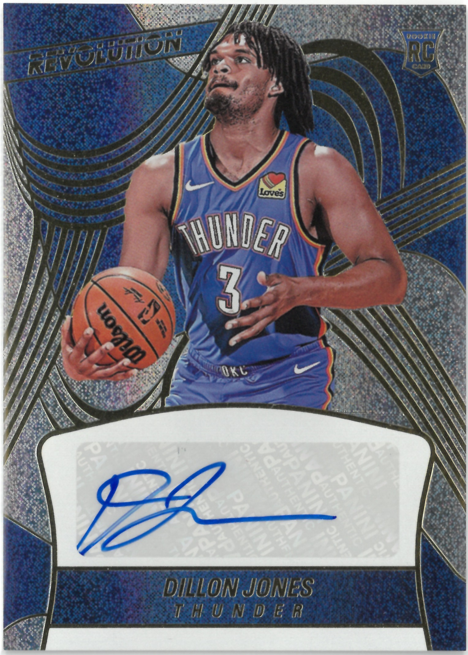 2024-25 PANINI REVOLUTION "Dillon Jones" Auto No.RA-DIL(ディロン・ジョーンズ)