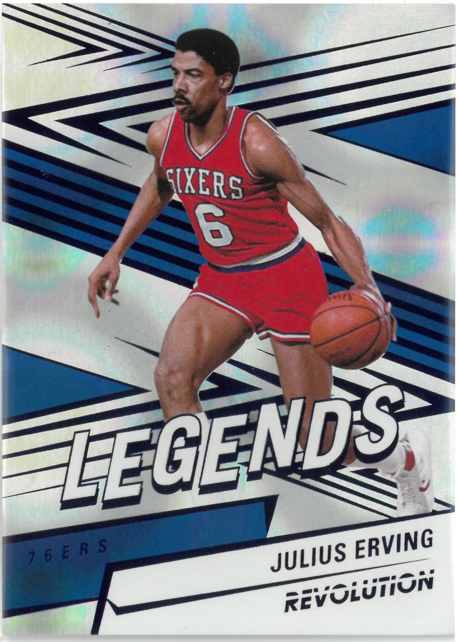 2024-25 PANINI REVOLUTION "Julius Erving"【13/25】Legends Infinite No.153(ジュリアス・アービング)