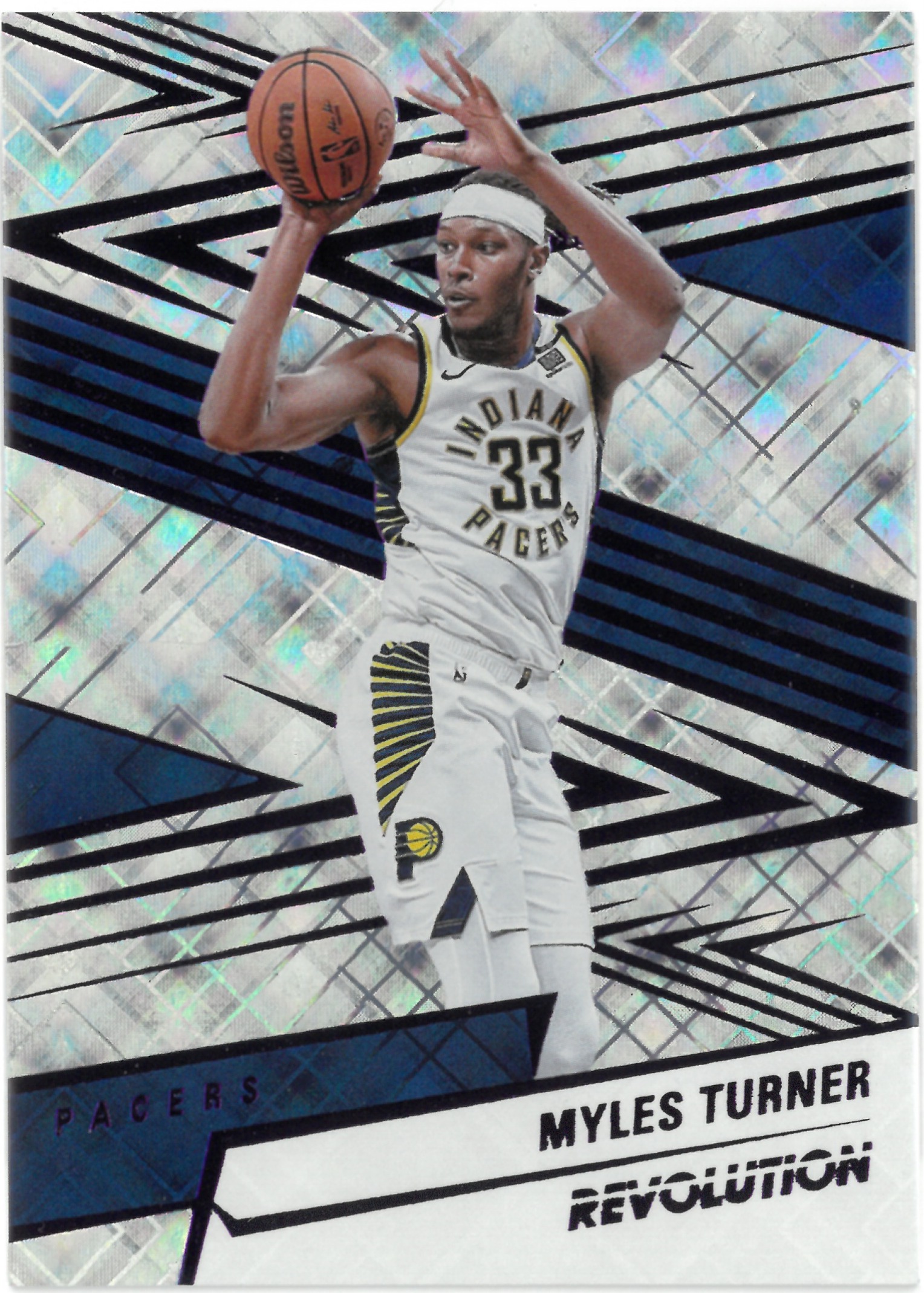 2024-25 PANINI REVOLUTION "Myles Turner"【08/99】Cosmic No.44(マイルズ・ターナー)