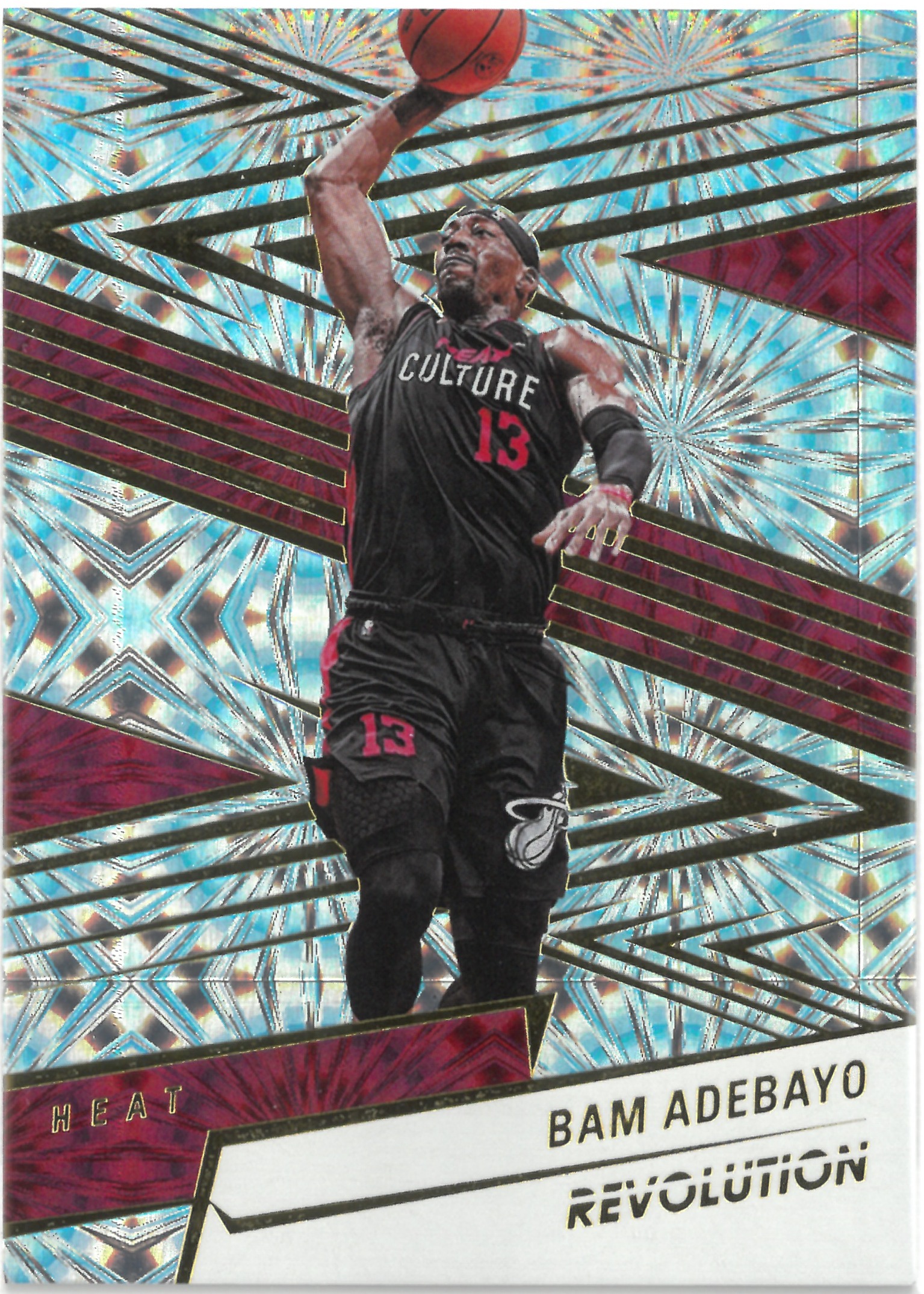 2024-25 PANINI REVOLUTION "Bam Adebayo"【080/149】Fireworks No.58(イドリス・アデバヨ)