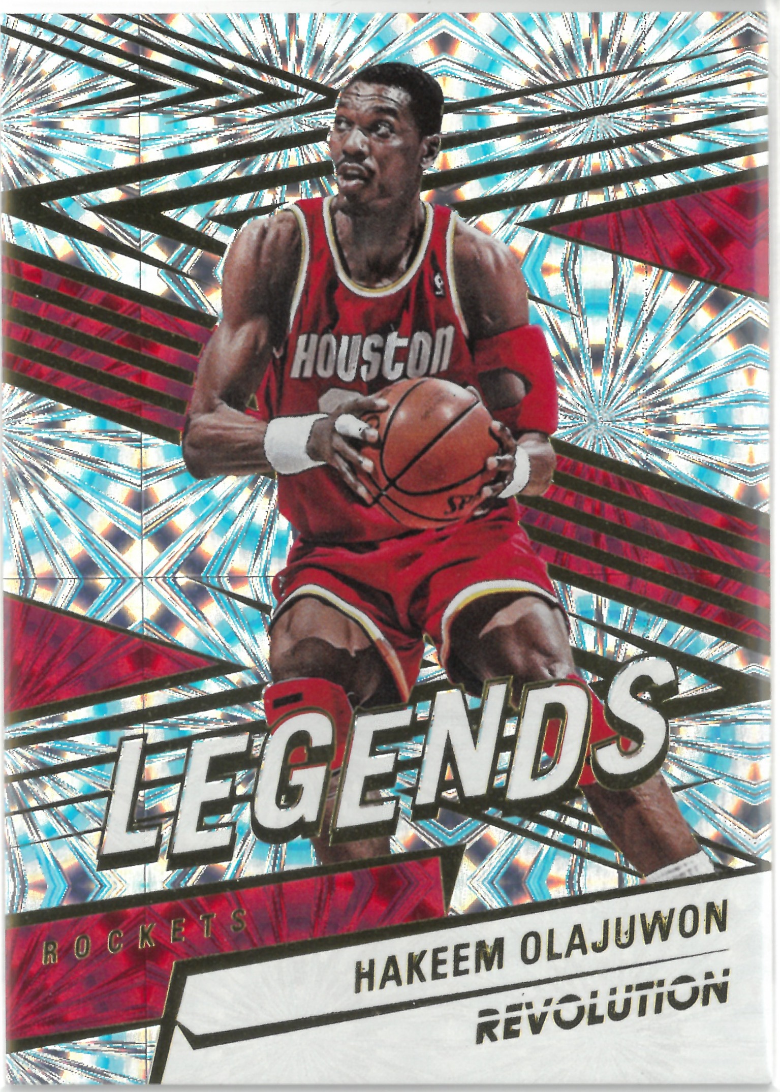 2024-25 PANINI REVOLUTION "Hakeem Olajuwon"【061/149】Fireworks No.168(アキーム・オラジュワン)
