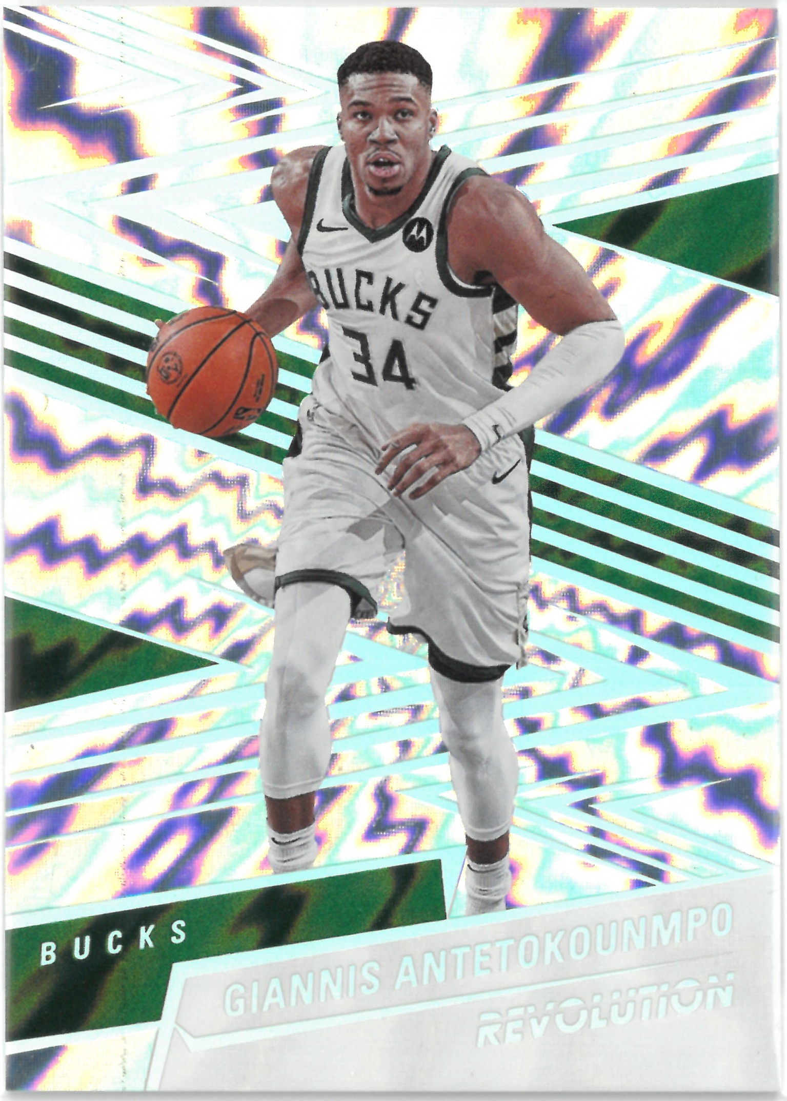 2024-25 PANINI REVOLUTION "Giannis Antetokounmpo"【091/175】Lightning No.3(ヤニス・アデトクンボ)