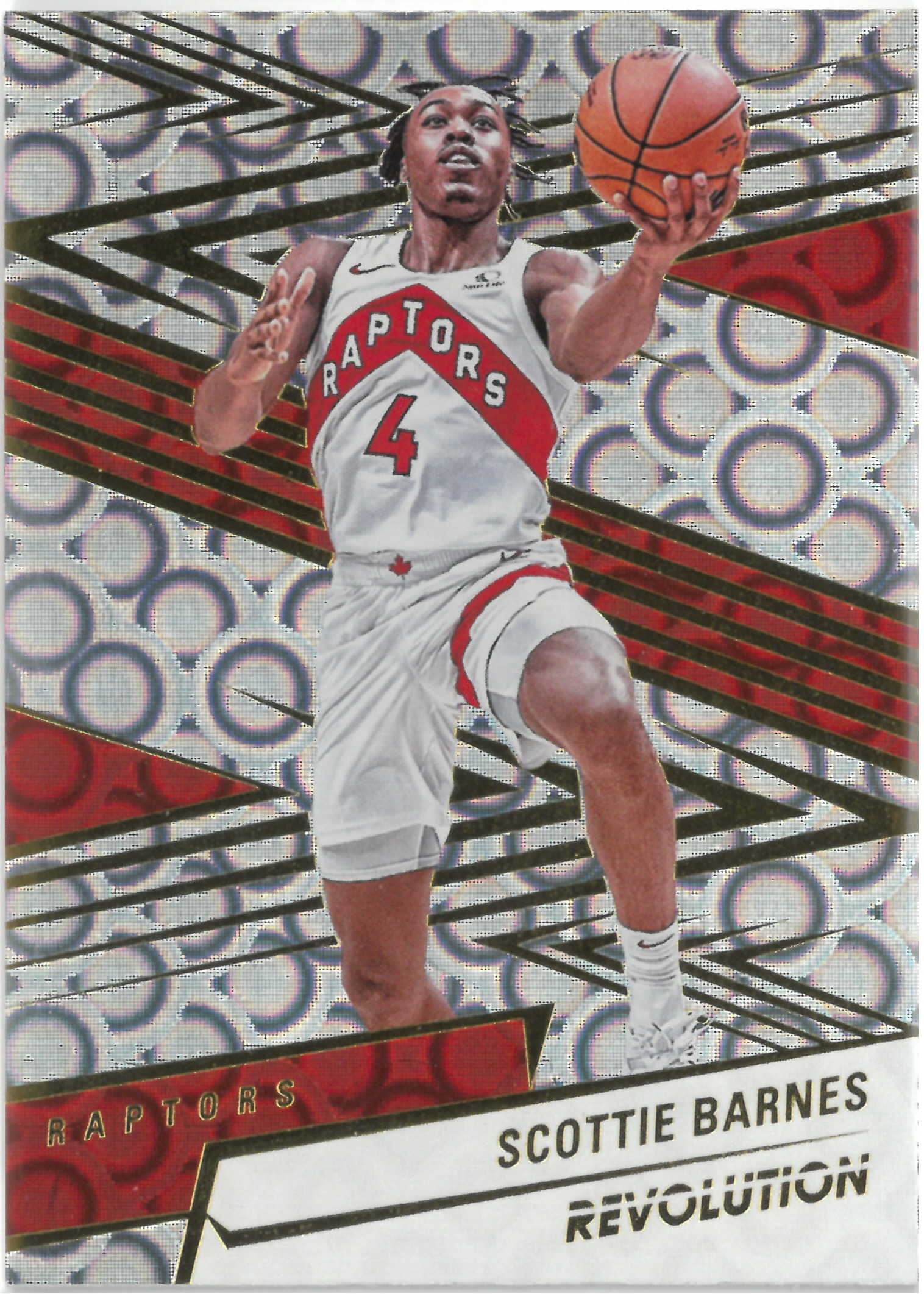 2024-25 PANINI REVOLUTION "Scottie Barnes" Groove No.4(スコッティ・バーンズ)