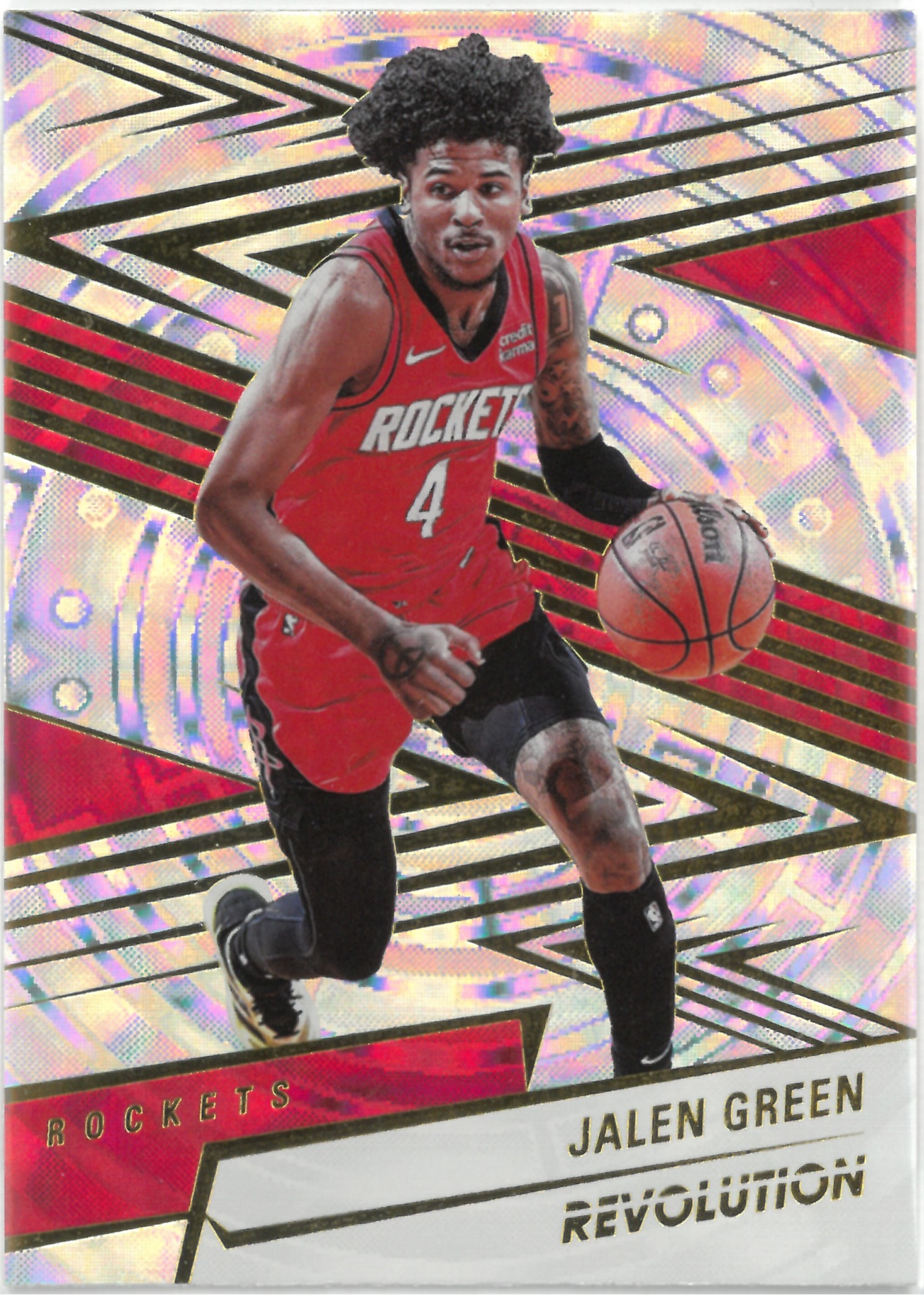 2024-25 PANINI REVOLUTION "Jalen Green" Fractal No.46(ジェイレン・グリーン)