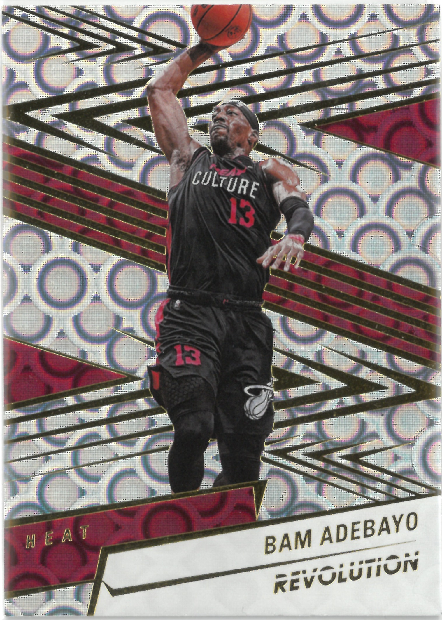 2024-25 PANINI REVOLUTION "Bam Adebayo" Groove No.58(イドリス・アデバヨ)