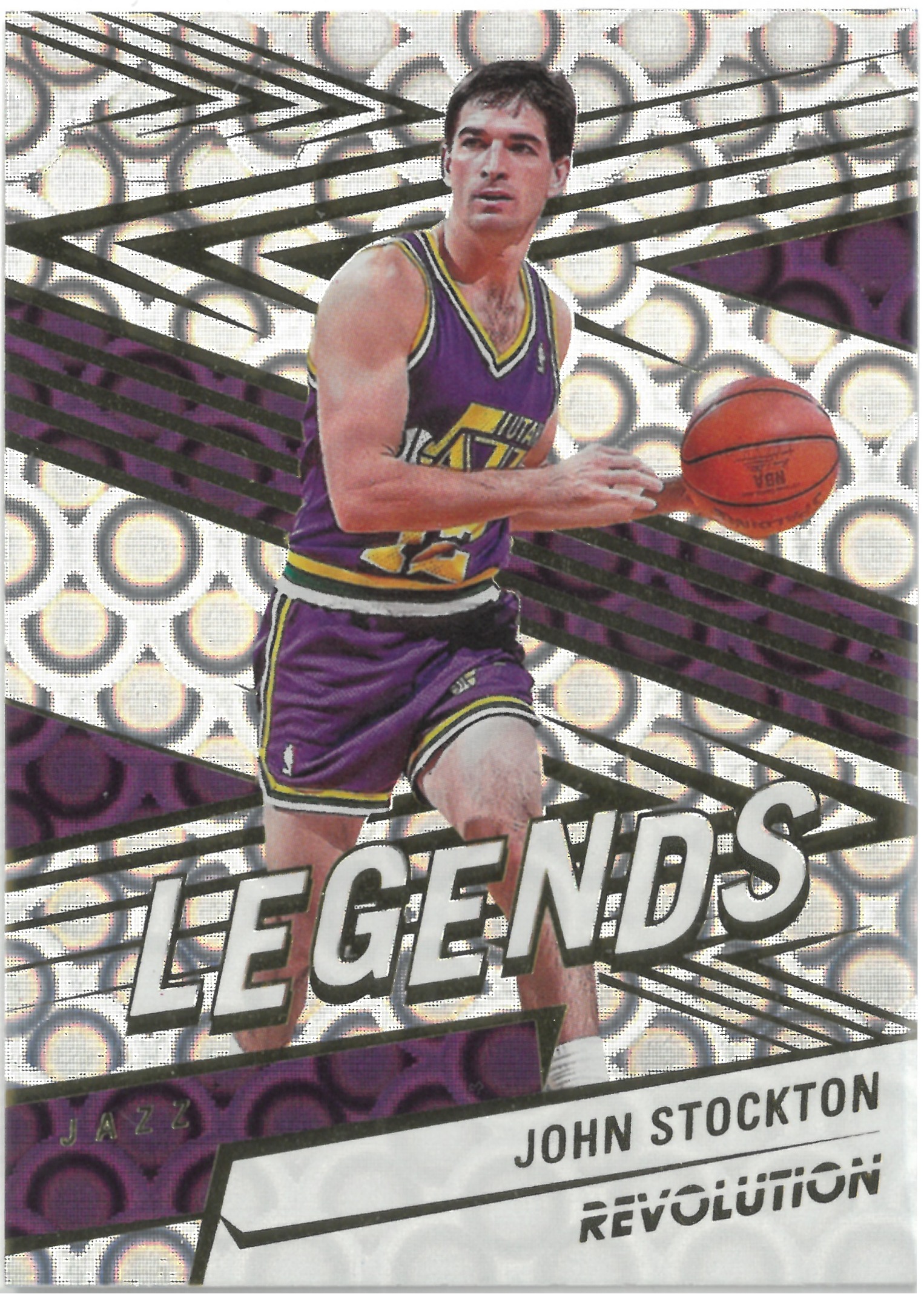 2024-25 PANINI REVOLUTION "John Stockton" Groove No.154(ジョン・ストックトン)