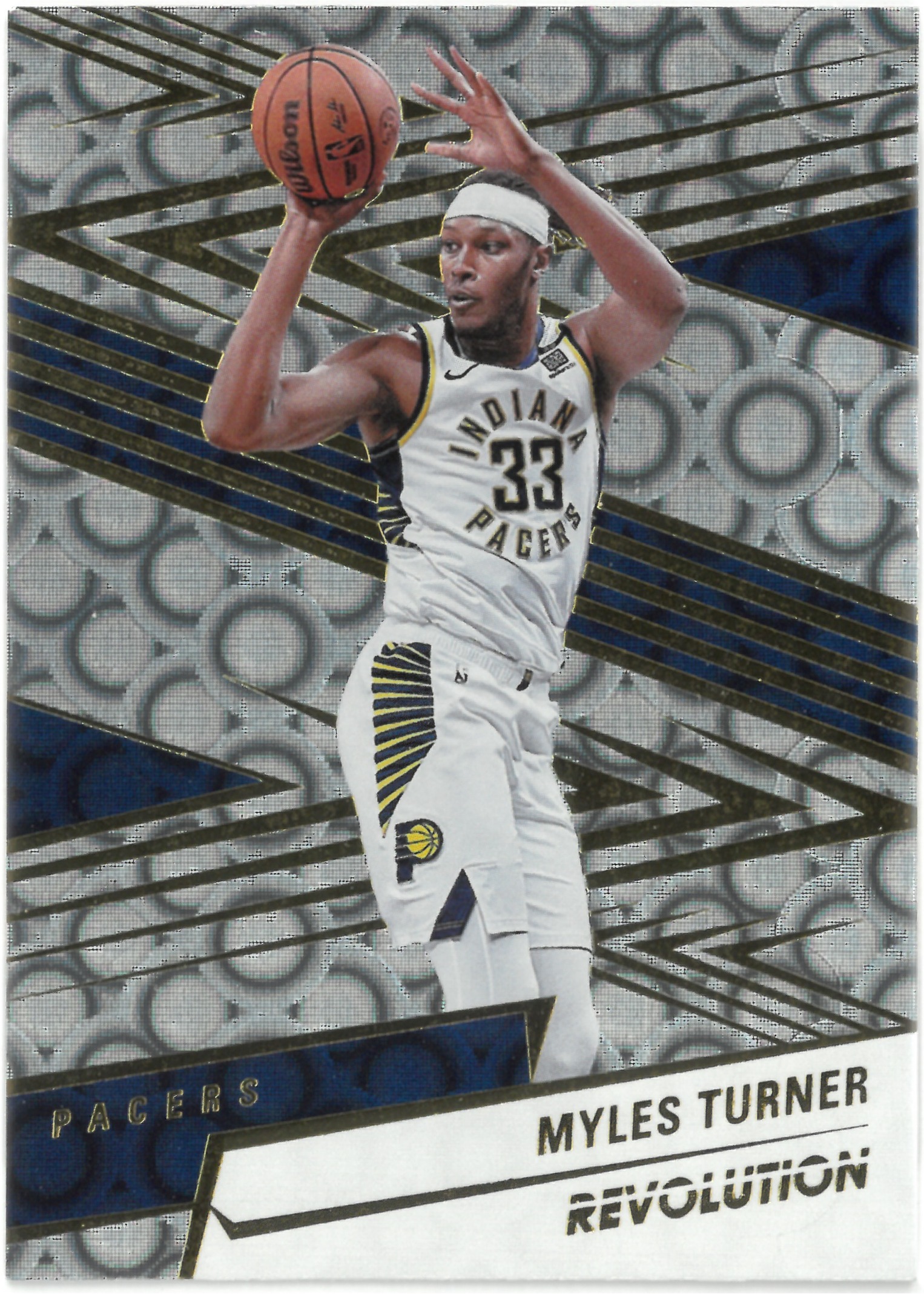 2024-25 PANINI REVOLUTION "Myles Turner" Groove No.44(マイルズ・ターナー)