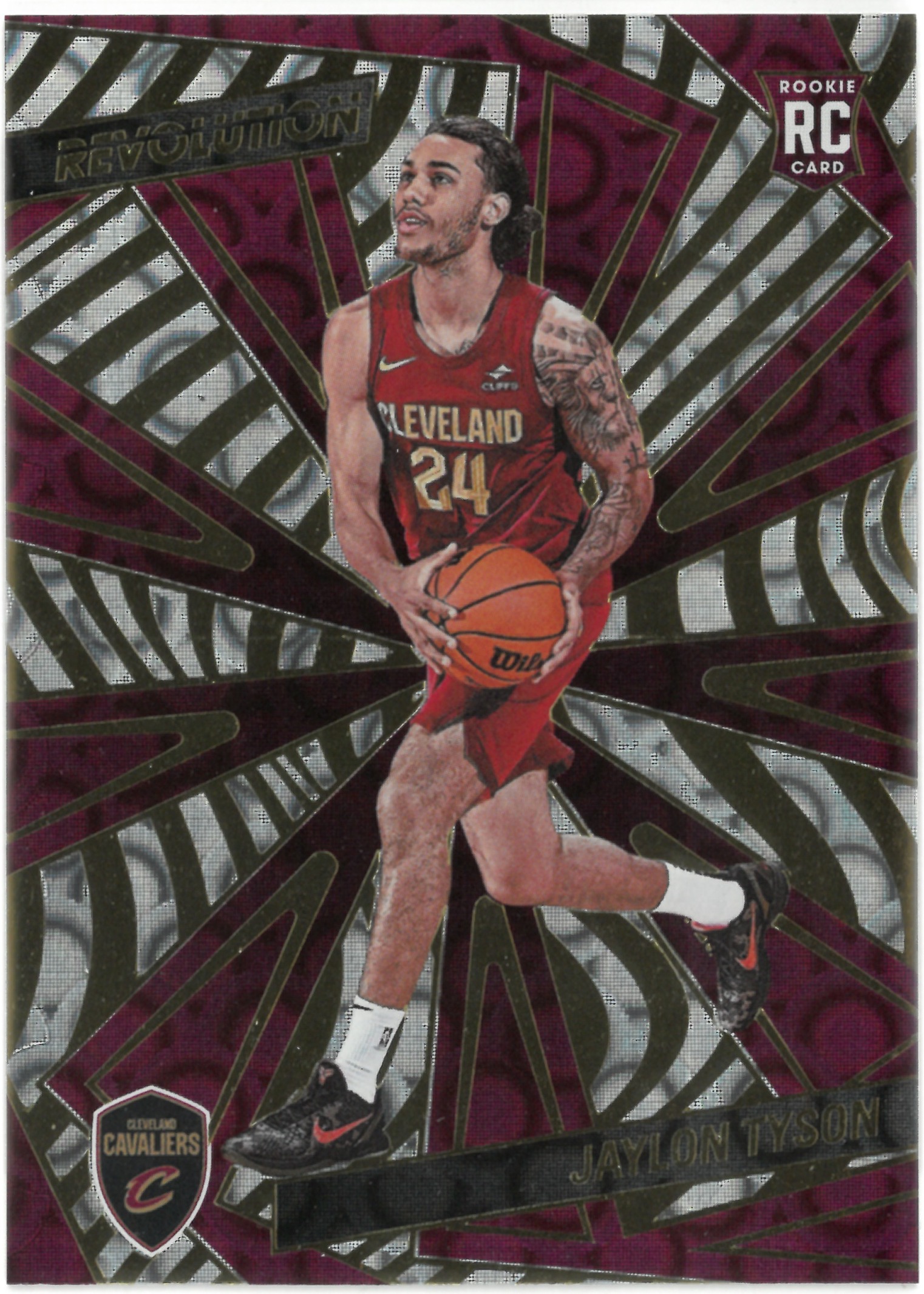 2024-25 PANINI REVOLUTION "Jaylon Tyson" Groove No.138(ジェイロン・タイソン)