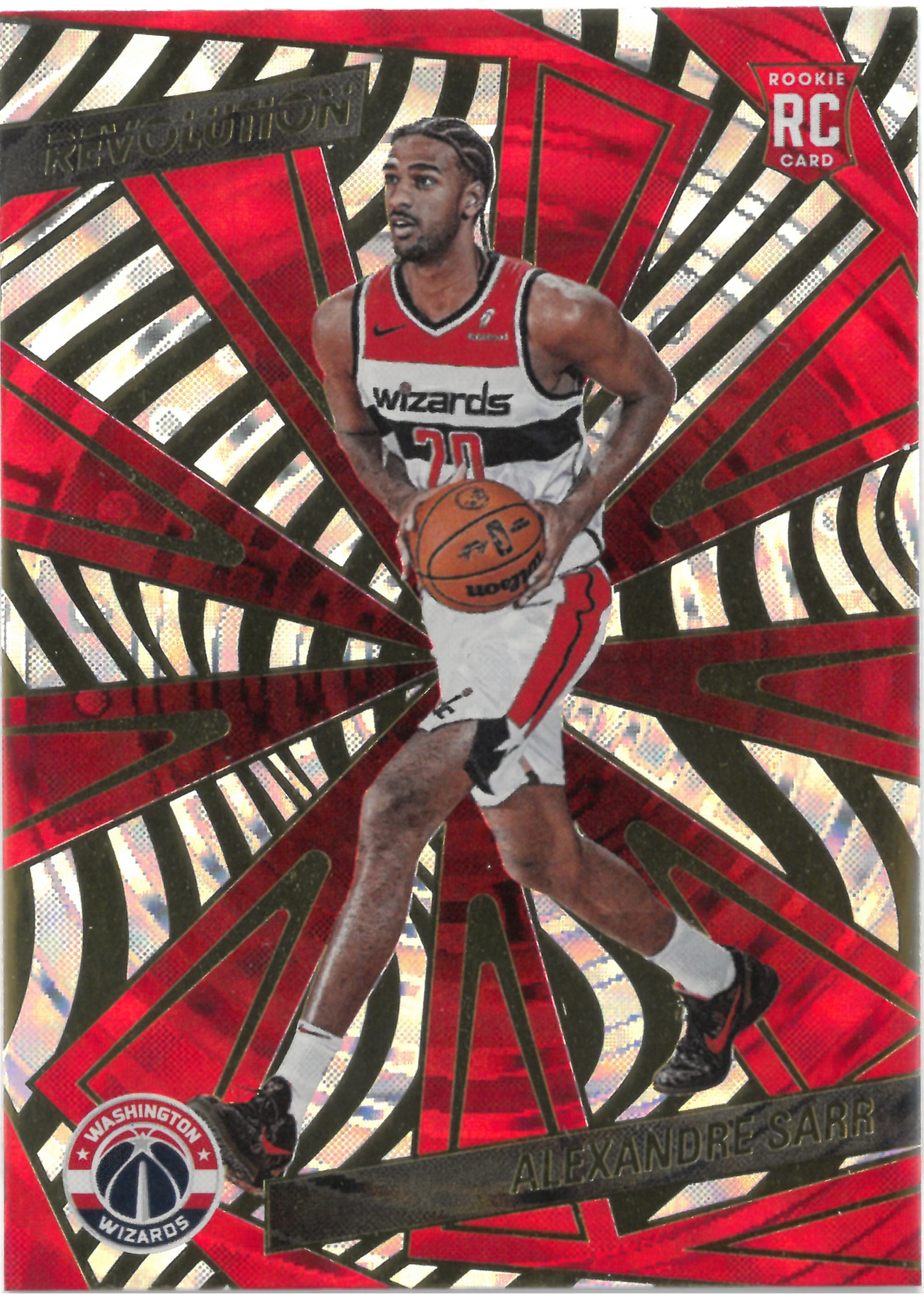 2024-25 PANINI REVOLUTION "Alexandre Sarr" Fractal No.106(アレクサンドル・サー)