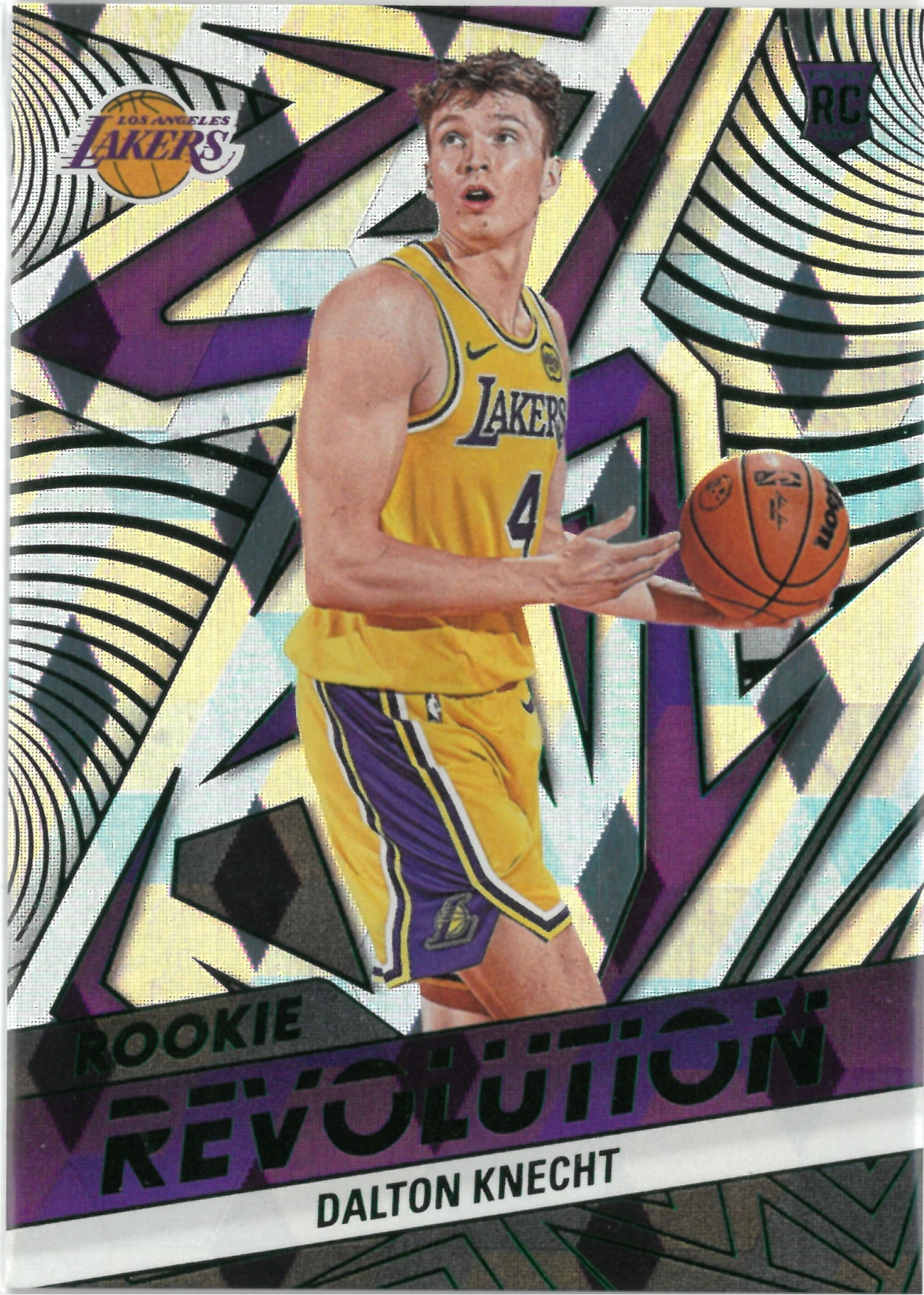 2024-25 PANINI REVOLUTION "Dalton Knecht"【09/50】Rookie Cubic No.6(ダルトン・コネクト)