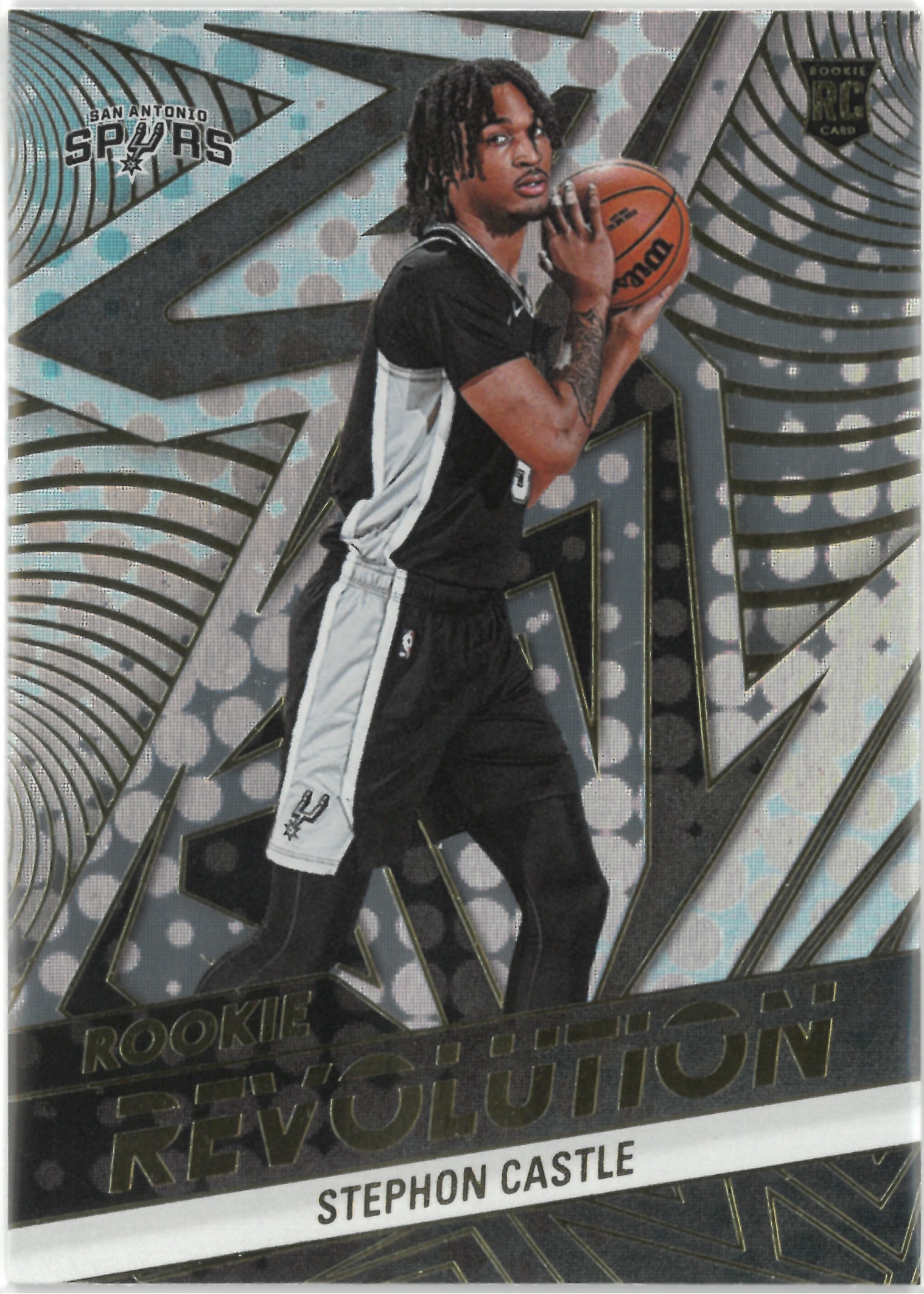 2024-25 PANINI REVOLUTION "Stephon Castle" Rookie No.2(ステフォン・キャッスル)
